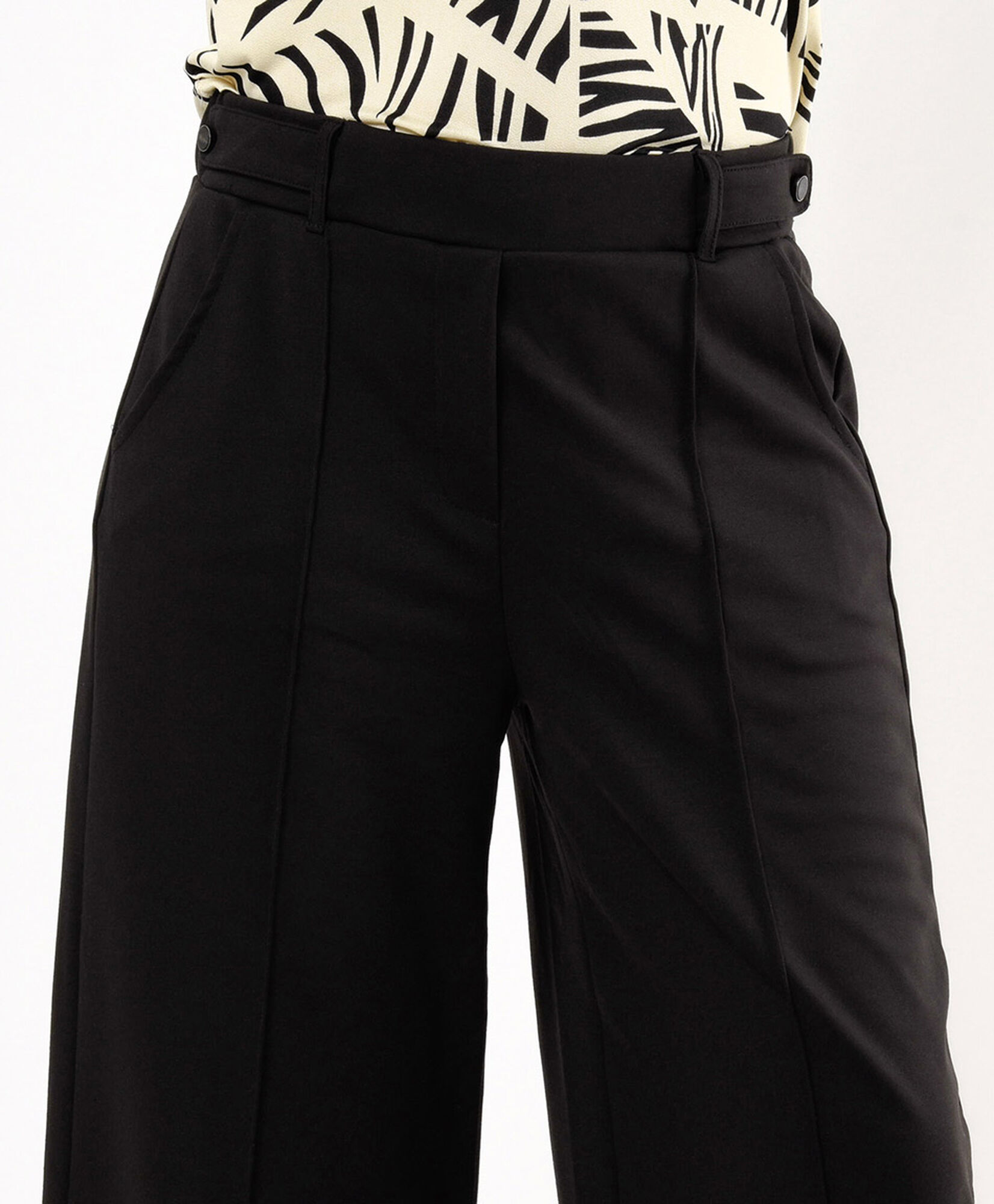 Pantalón mujer pinzas wide Pantalón mujer pinzas wide