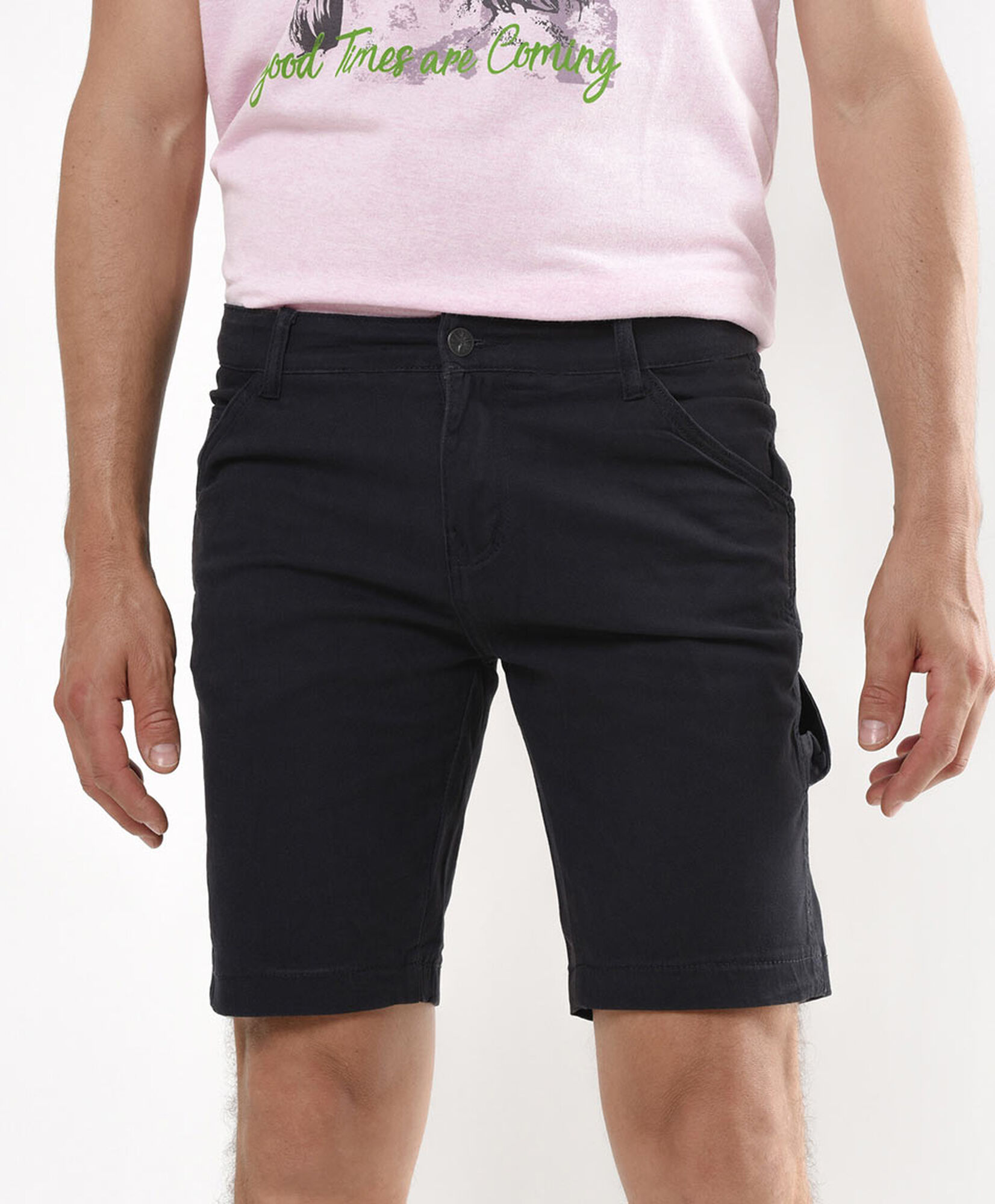 Bermuda hombre bolsillo lateral Bermuda hombre bolsillo lateral