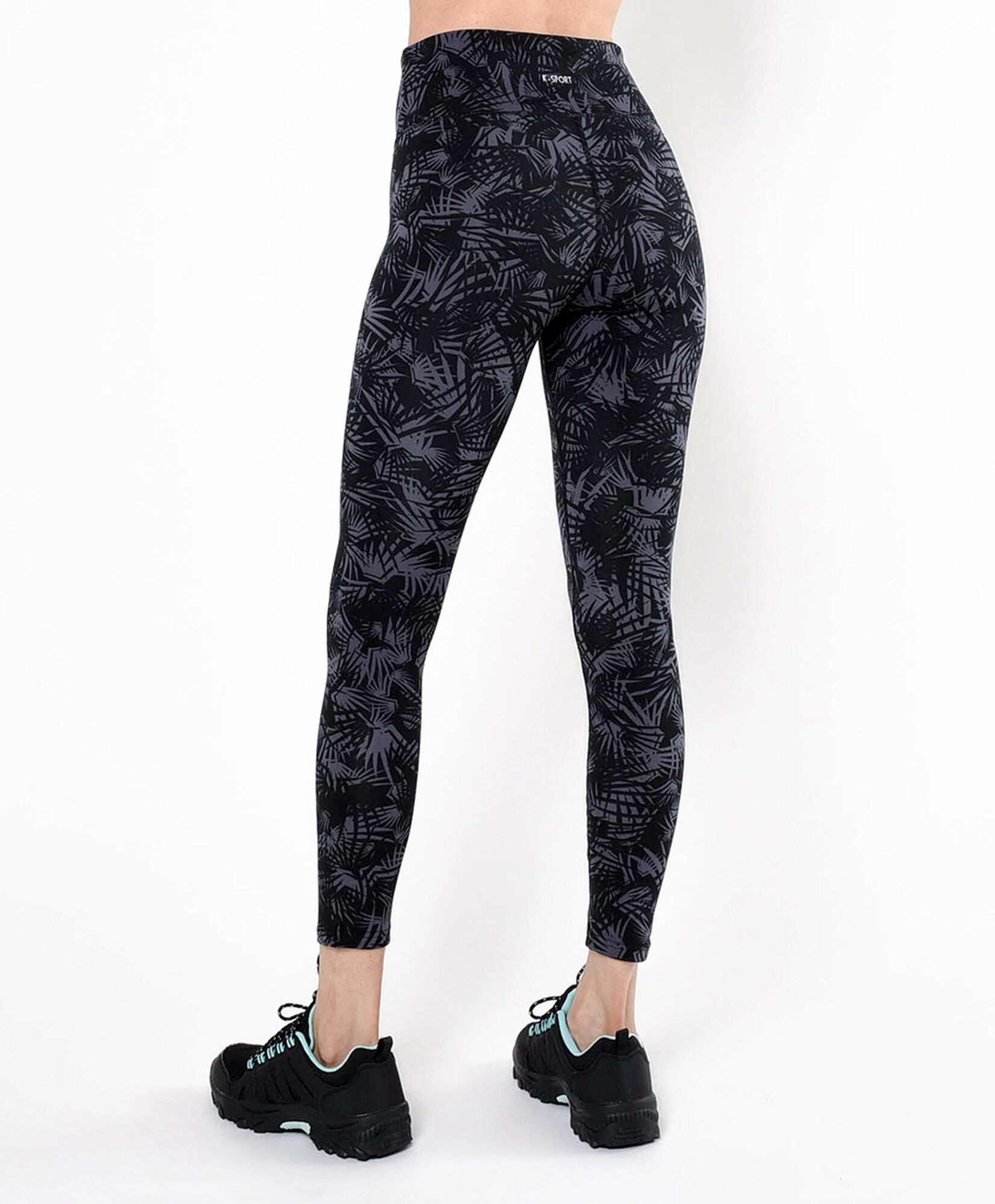 Calza mujer estampado hojas Calza mujer estampado hojas