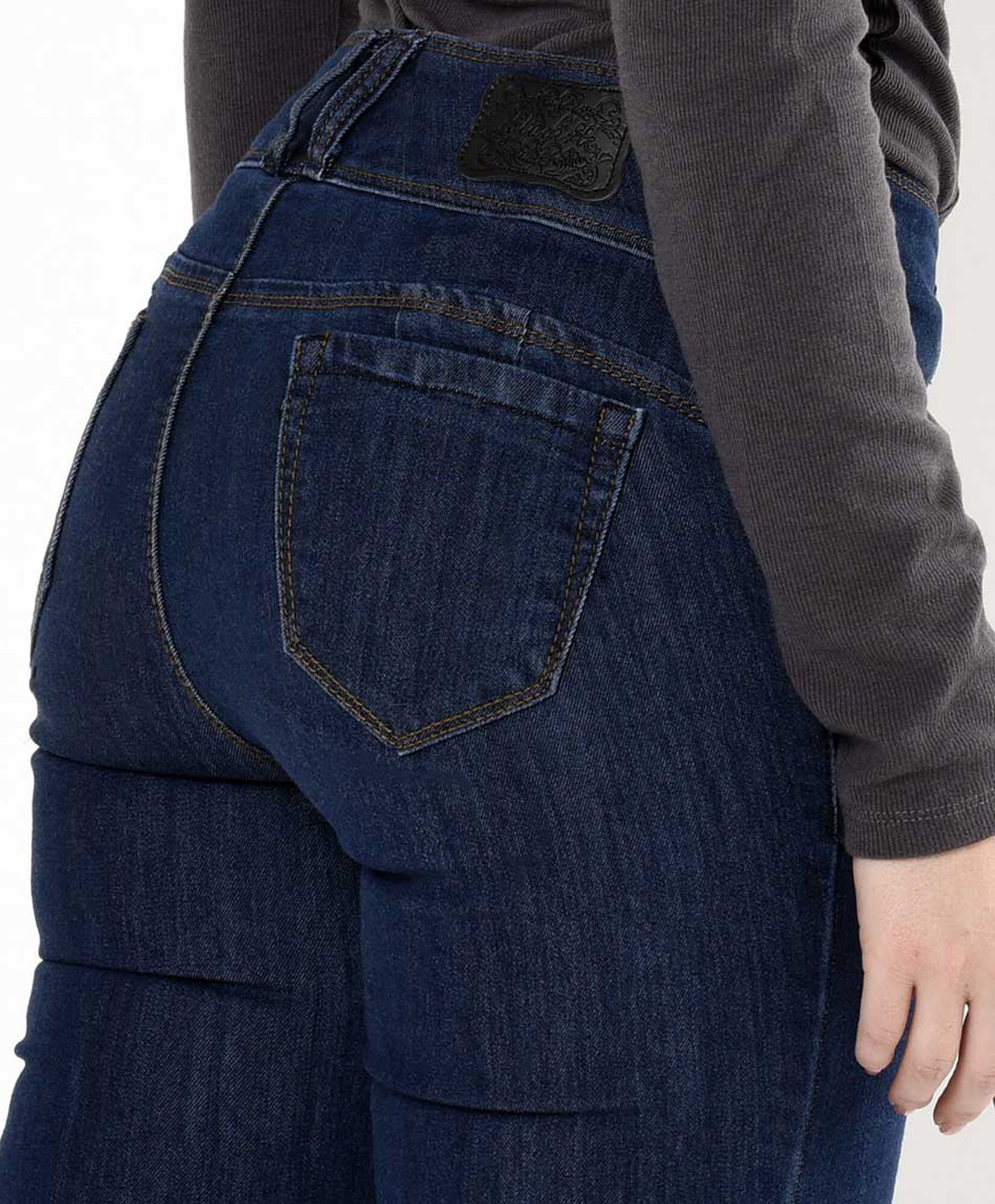 Jeans mujer tiro alto push up Jeans mujer tiro alto push up