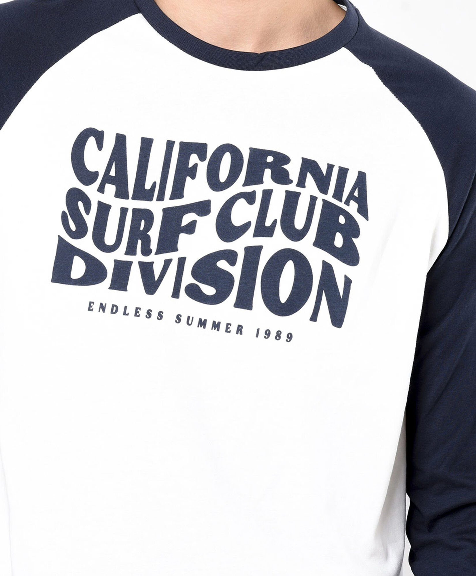 Polera hombre california bicolor Polera hombre california bicolor