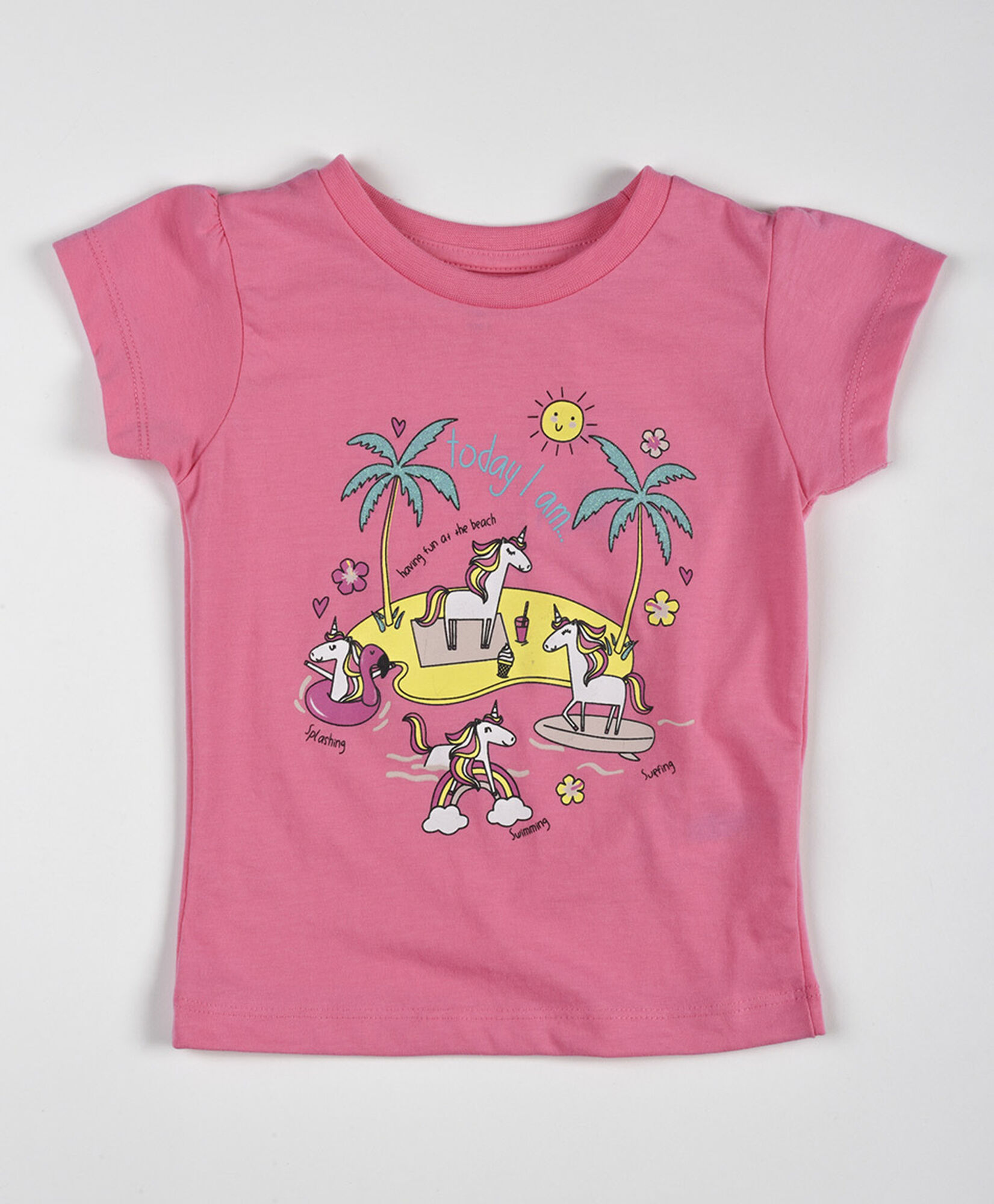 Polera bebé unicornios en isla Polera bebé unicornios en isla