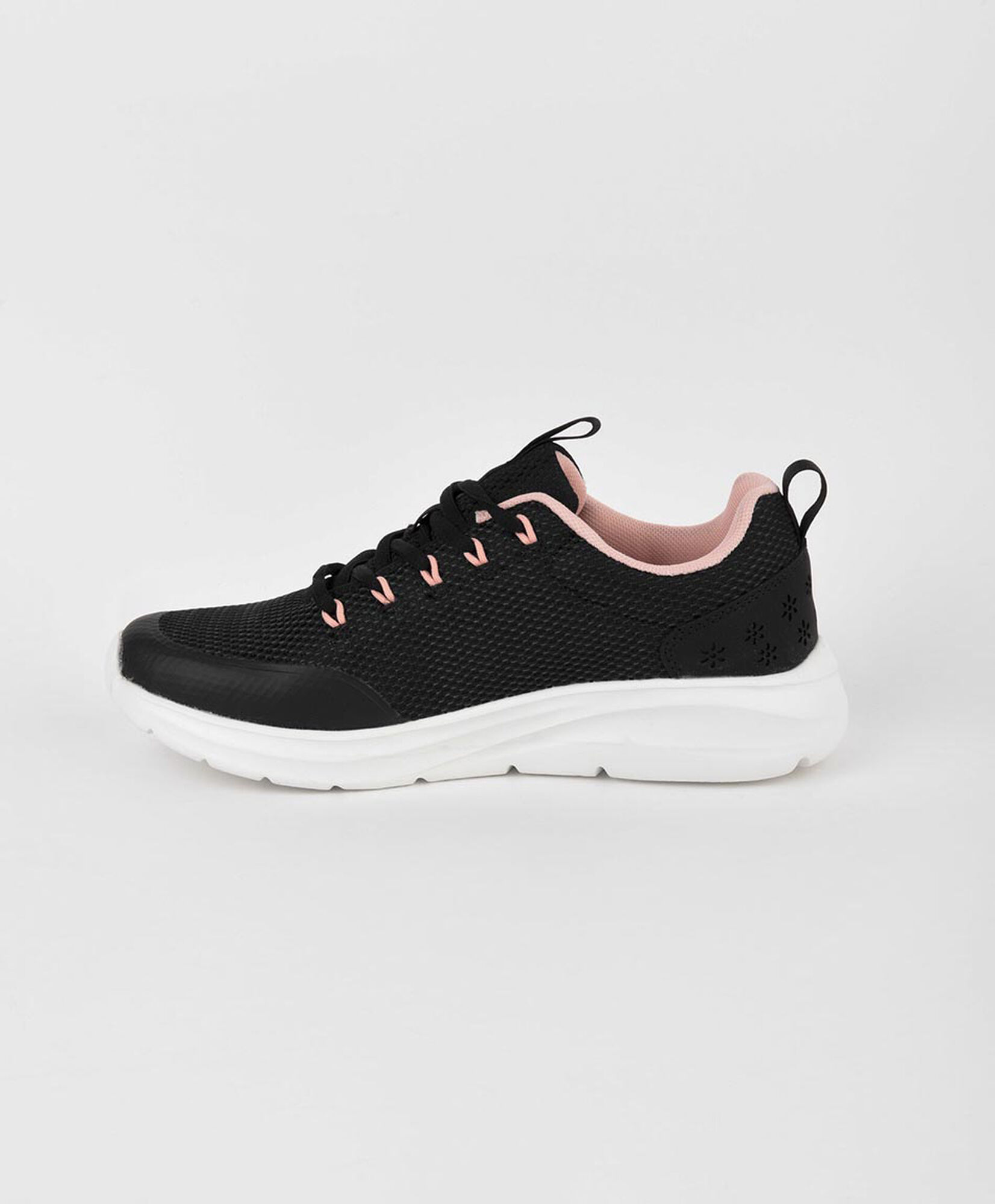 Zapatilla deportiva mujer malla negra Zapatilla deportiva mujer malla negra