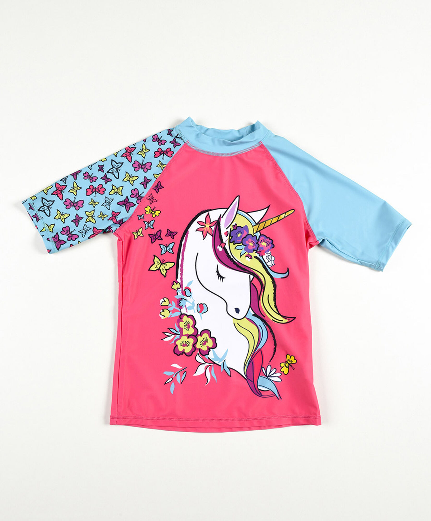 Polera para agua niña unicornio Polera para agua niña unicornio