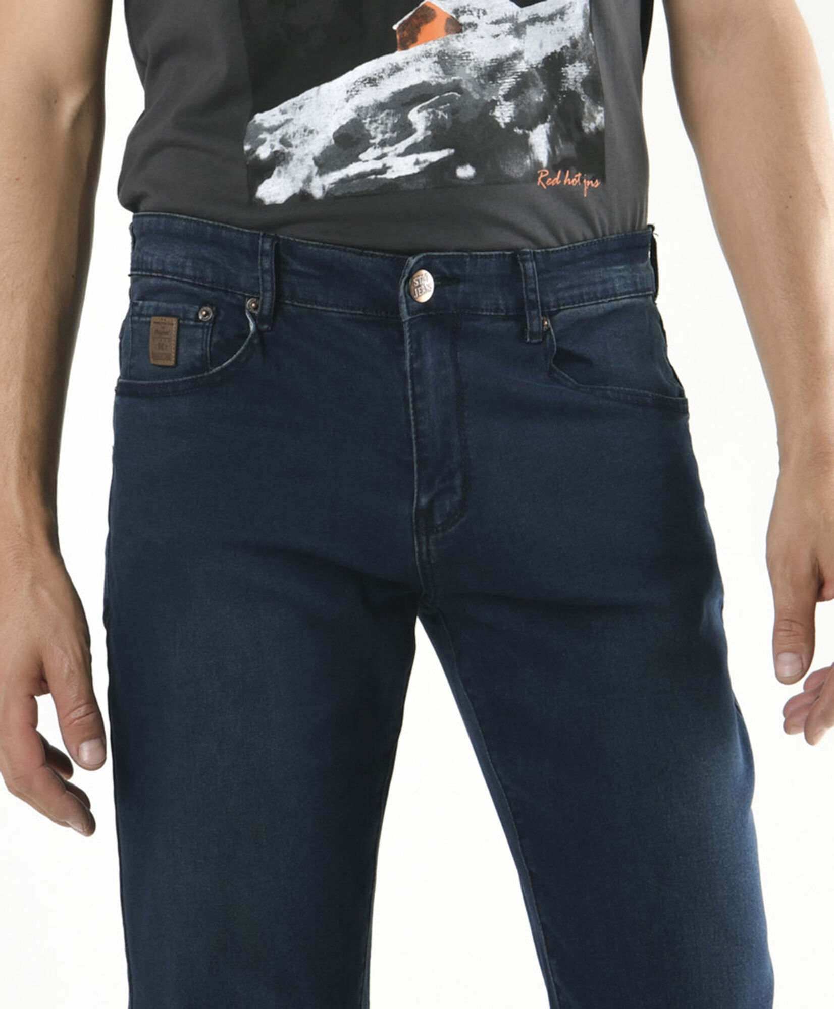 Jeans hombre desgastado slim fit Jeans hombre desgastado slim fit