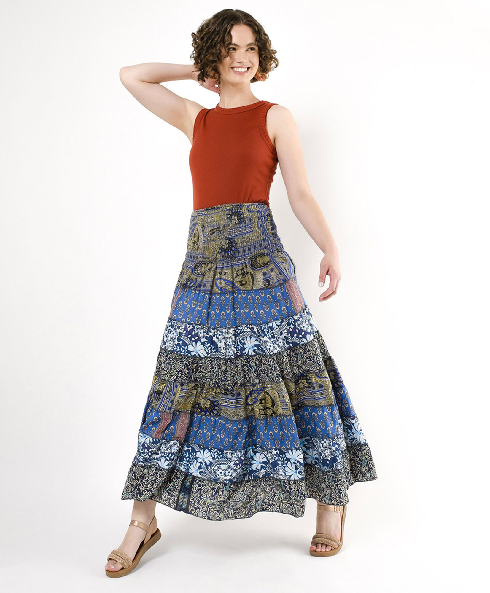 Falda mujer patchwork Falda mujer patchwork