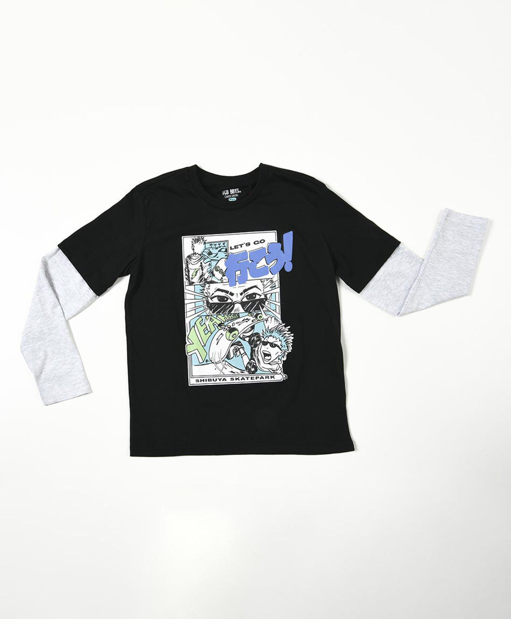 Polera niño animé bicolor Polera niño animé bicolor