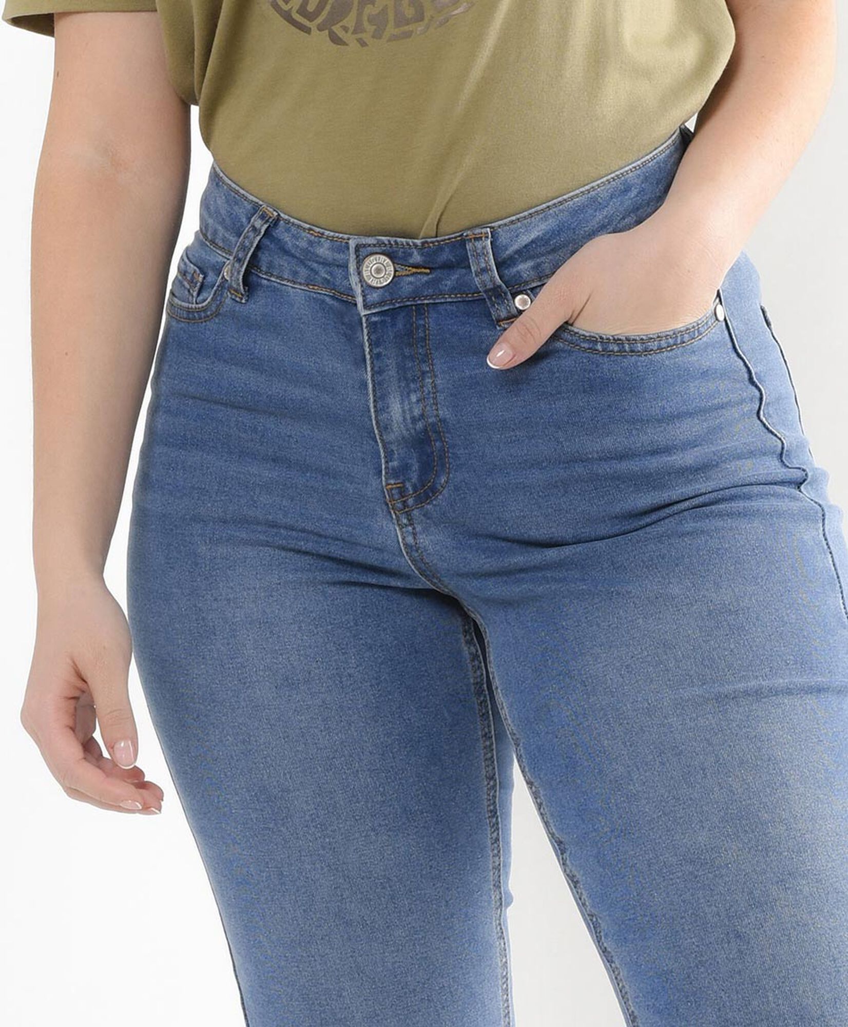 Jeans mujer desflecado Jeans mujer desflecado