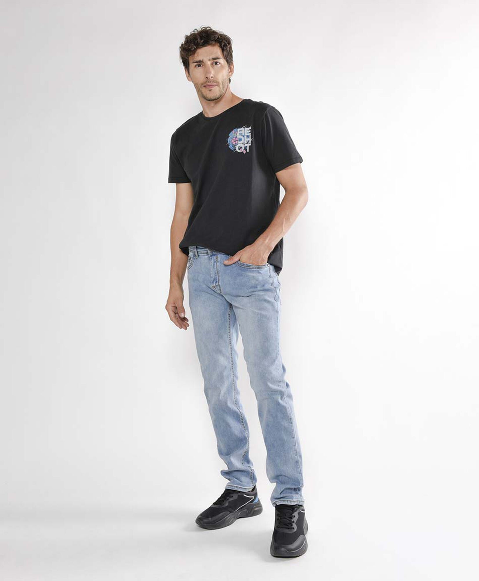 Jeans hombre desgastado slim fit Jeans hombre desgastado slim fit