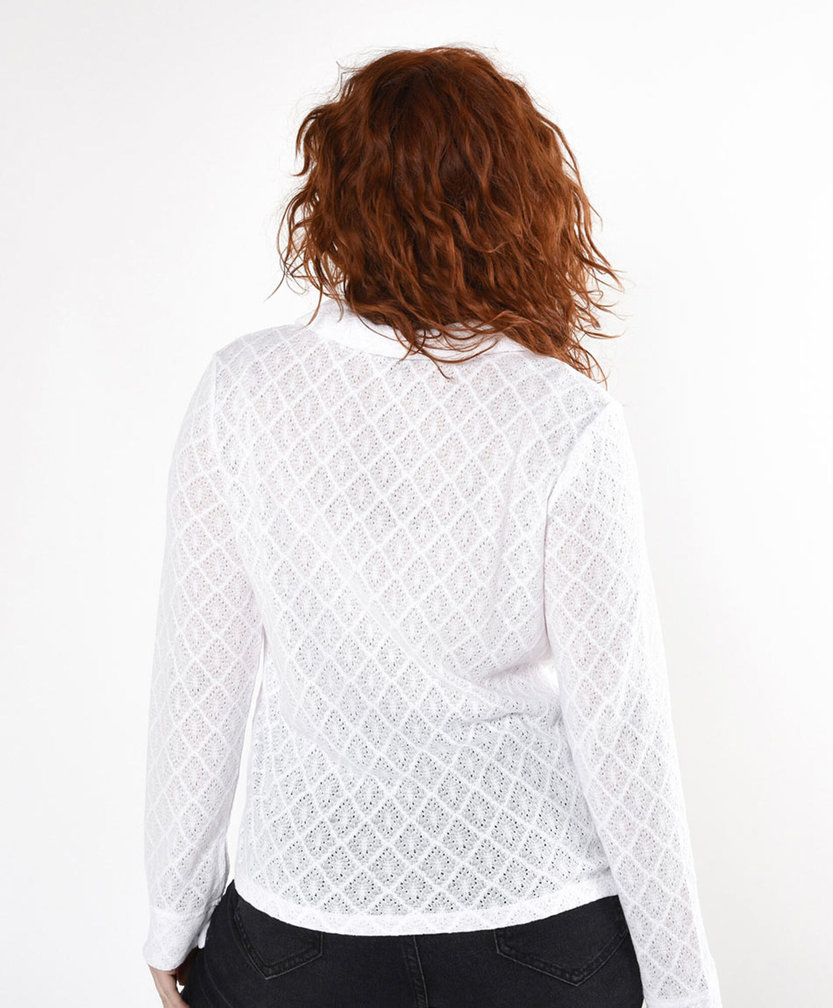 Blusa mujer tejida rombos Blusa mujer tejida rombos
