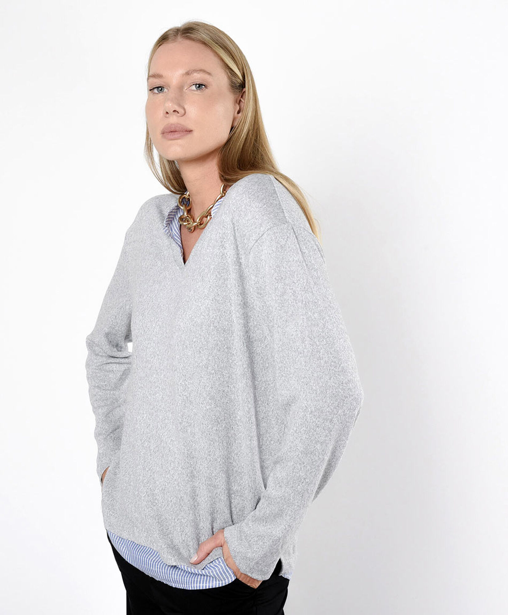 Polera mujer doble con blusa Polera mujer doble con blusa