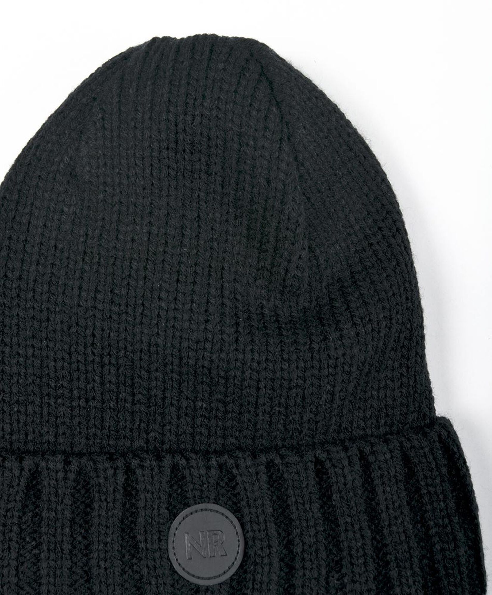 Gorro hombre negro pretina Gorro hombre negro pretina