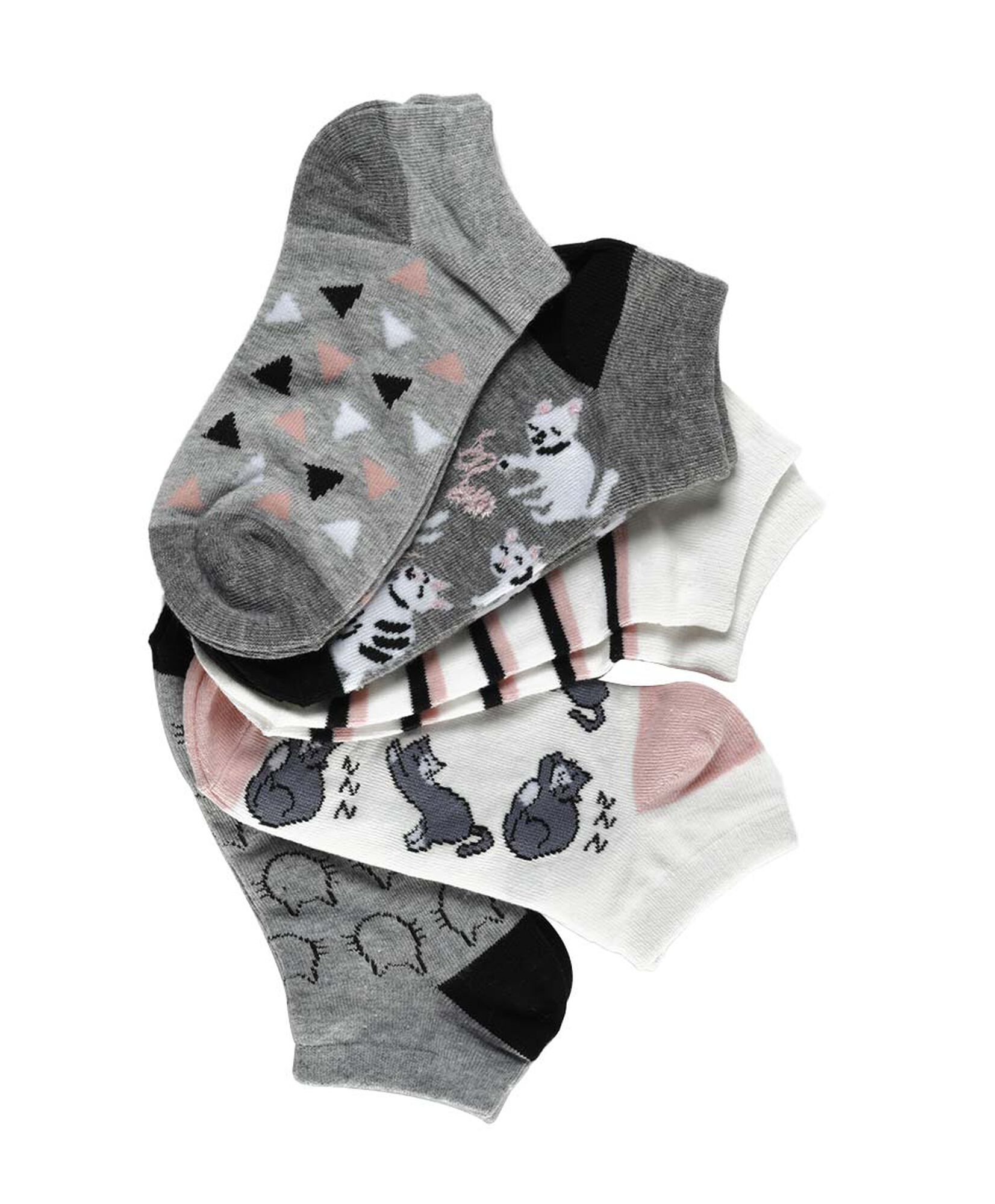 Pack 5 calcetines gatos Pack 5 calcetines gatos
