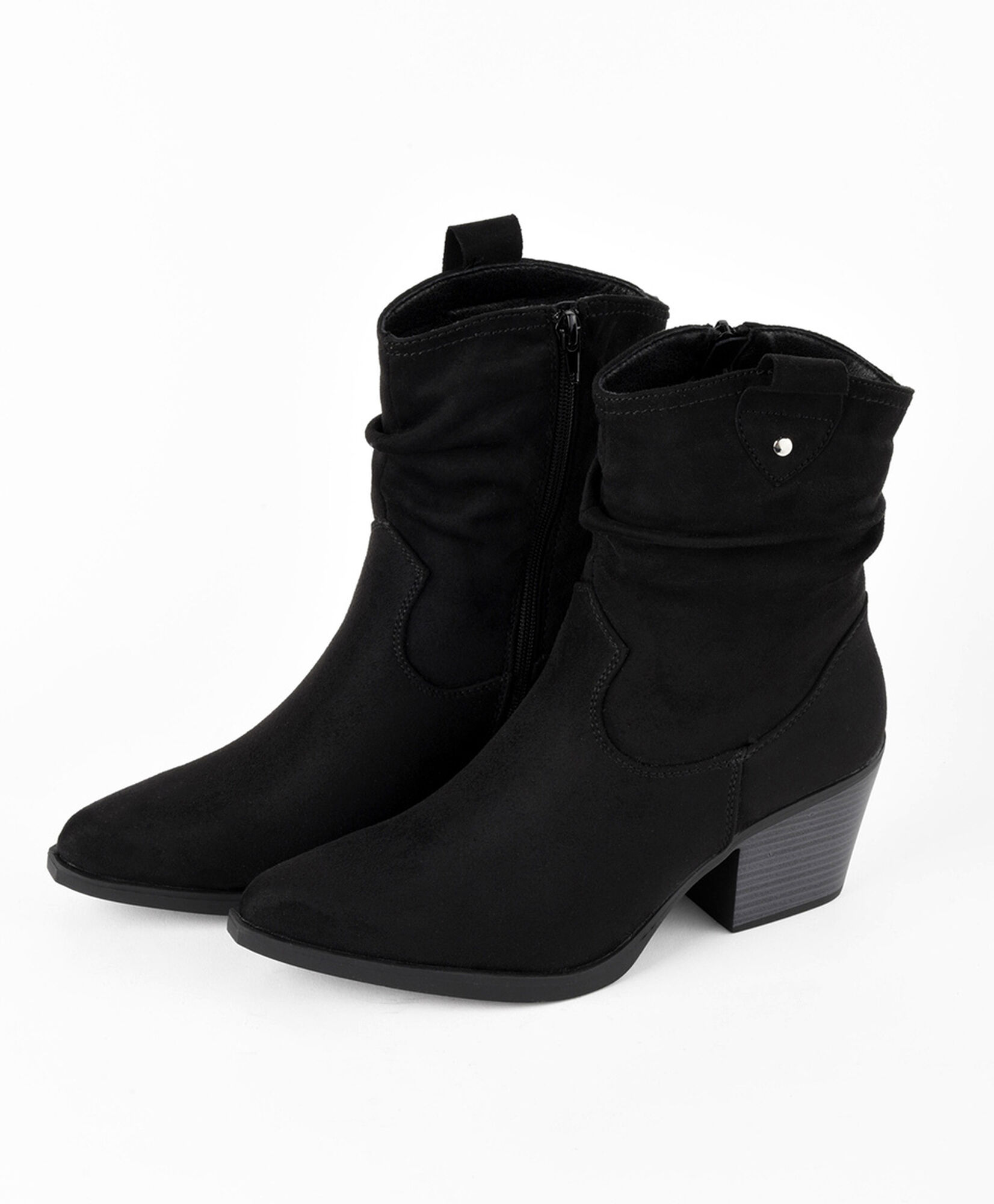 Bota mujer estilo vaquera negra Bota mujer estilo vaquera negra