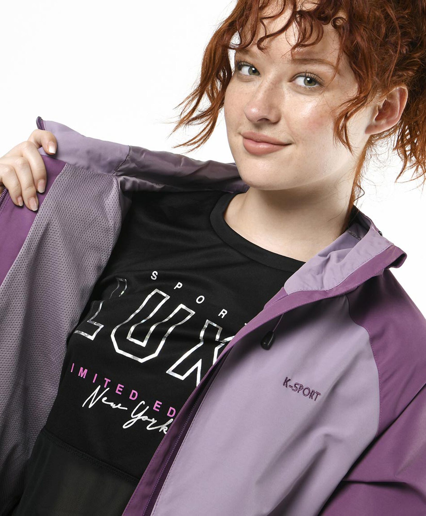 Chaqueta deportiva mujer bicolor Chaqueta deportiva mujer bicolor