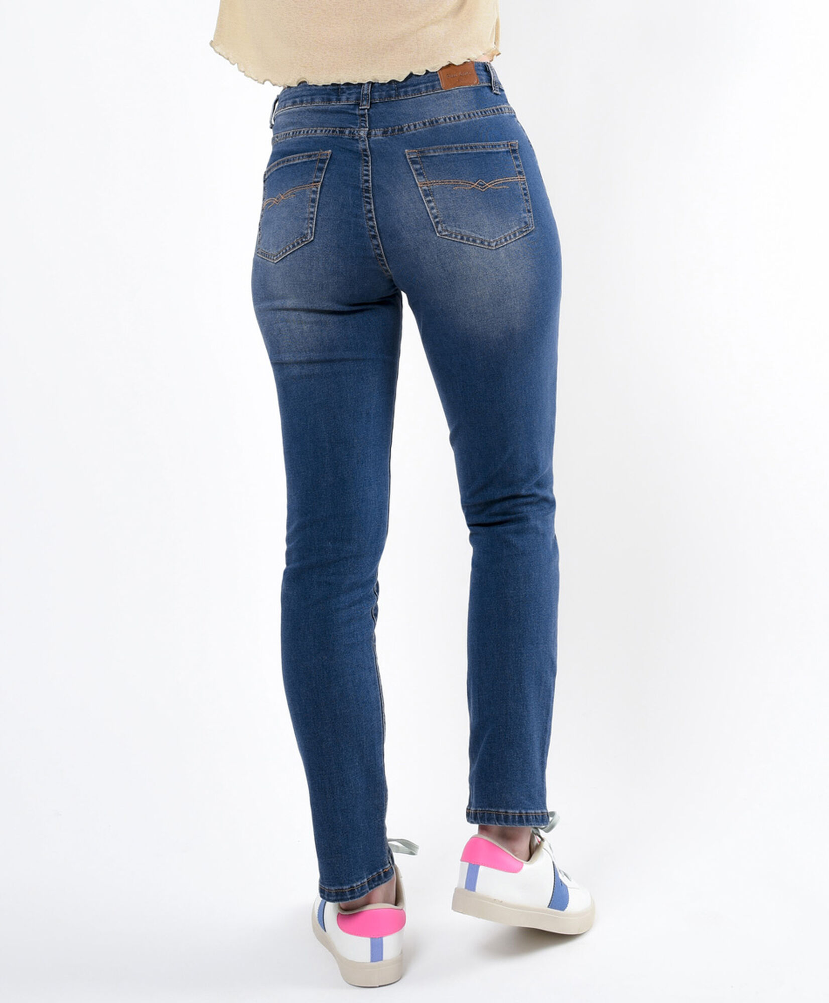 Jeans mujer desgastes skinny fit Jeans mujer desgastes skinny fit