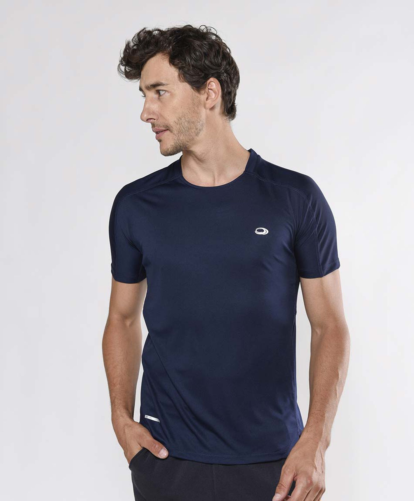 Polera deportiva hombre running lisa Polera deportiva hombre running lisa