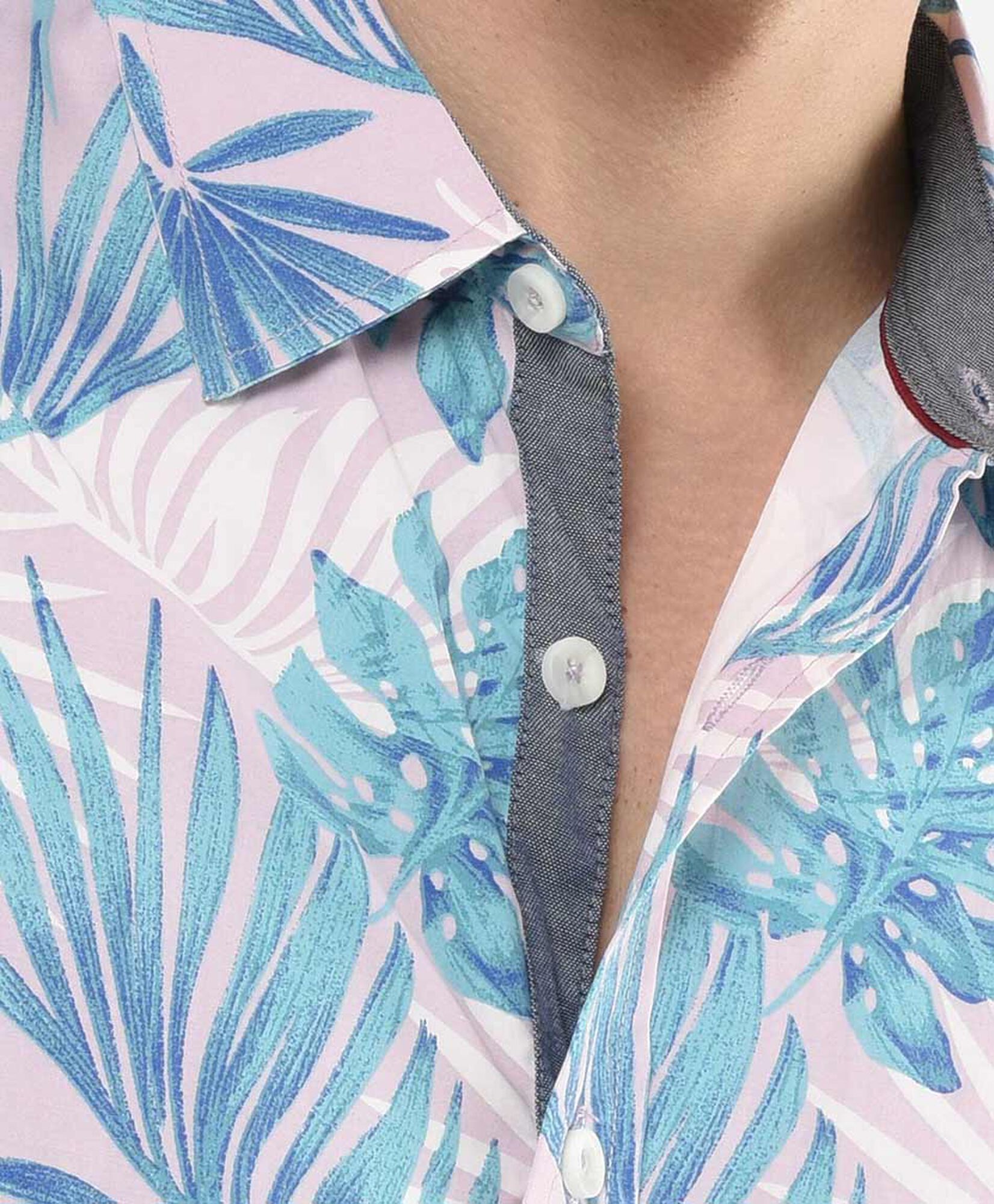 Camisa estampada tropical Camisa estampada tropical