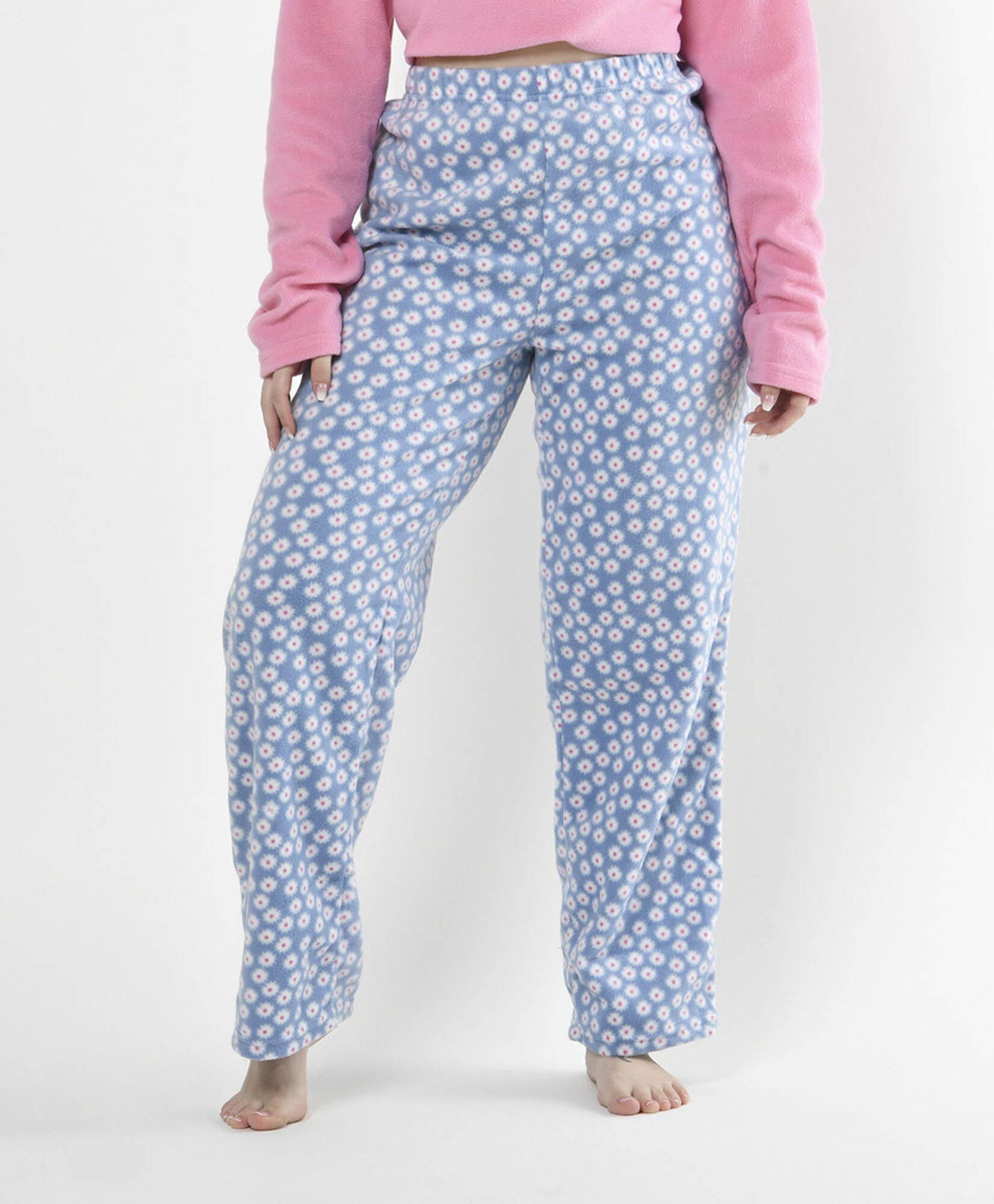 Pijama mujer polar florcitas Pijama mujer polar florcitas