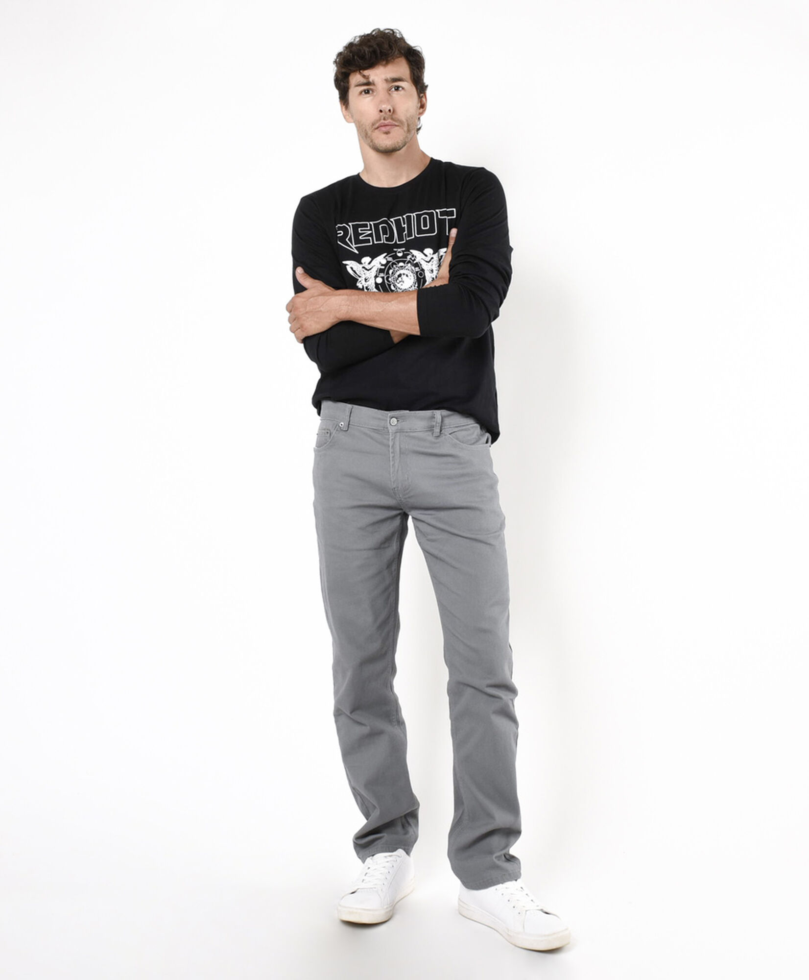 Jeans hombre liso colores neutros Jeans hombre liso colores neutros