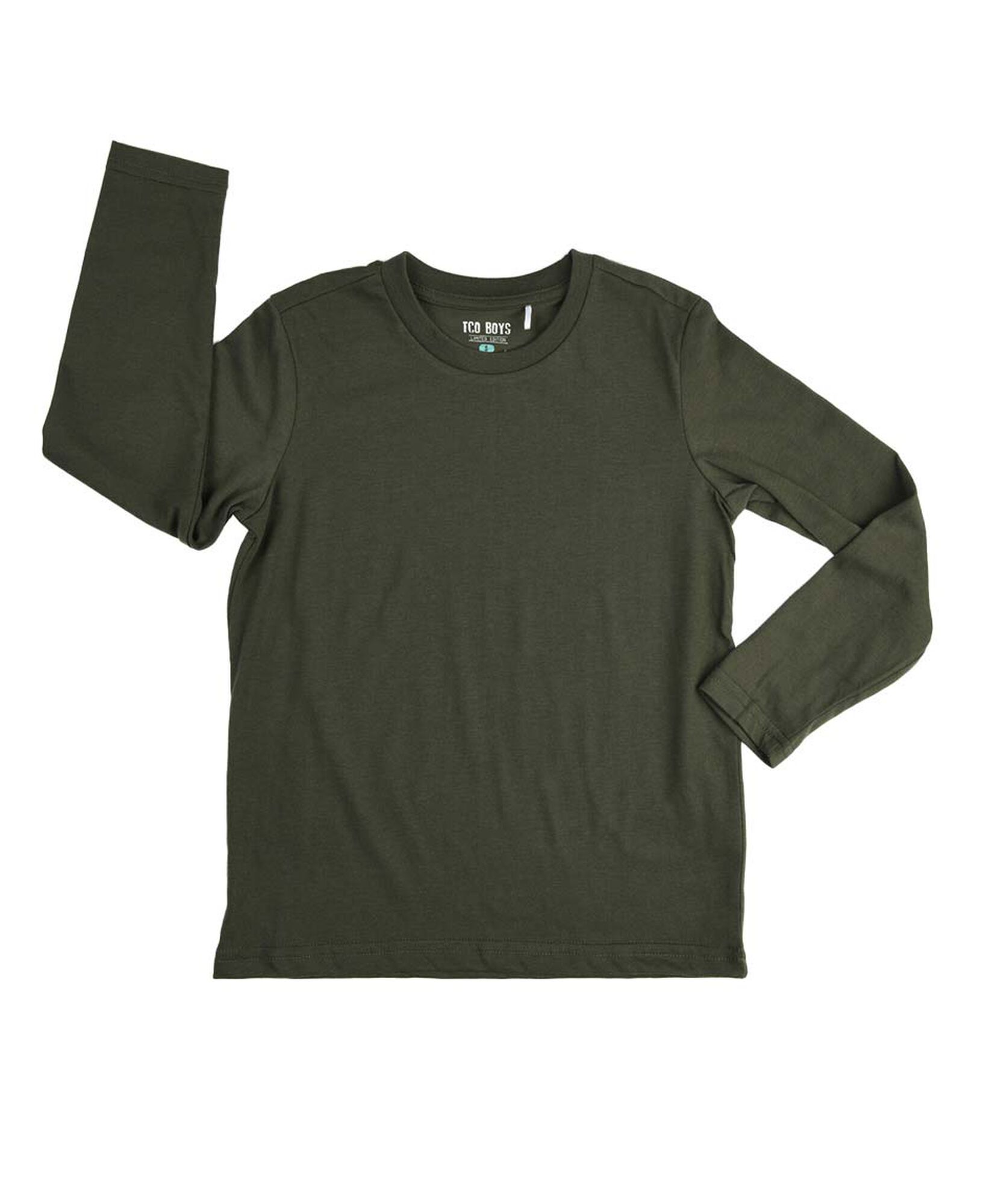 Polera niño básica manga larga Polera niño básica manga larga