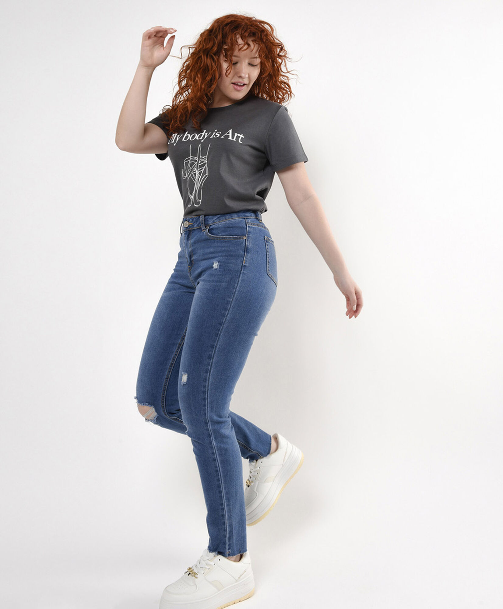 Jeans mujer desgastados skinny fit Jeans mujer desgastados skinny fit