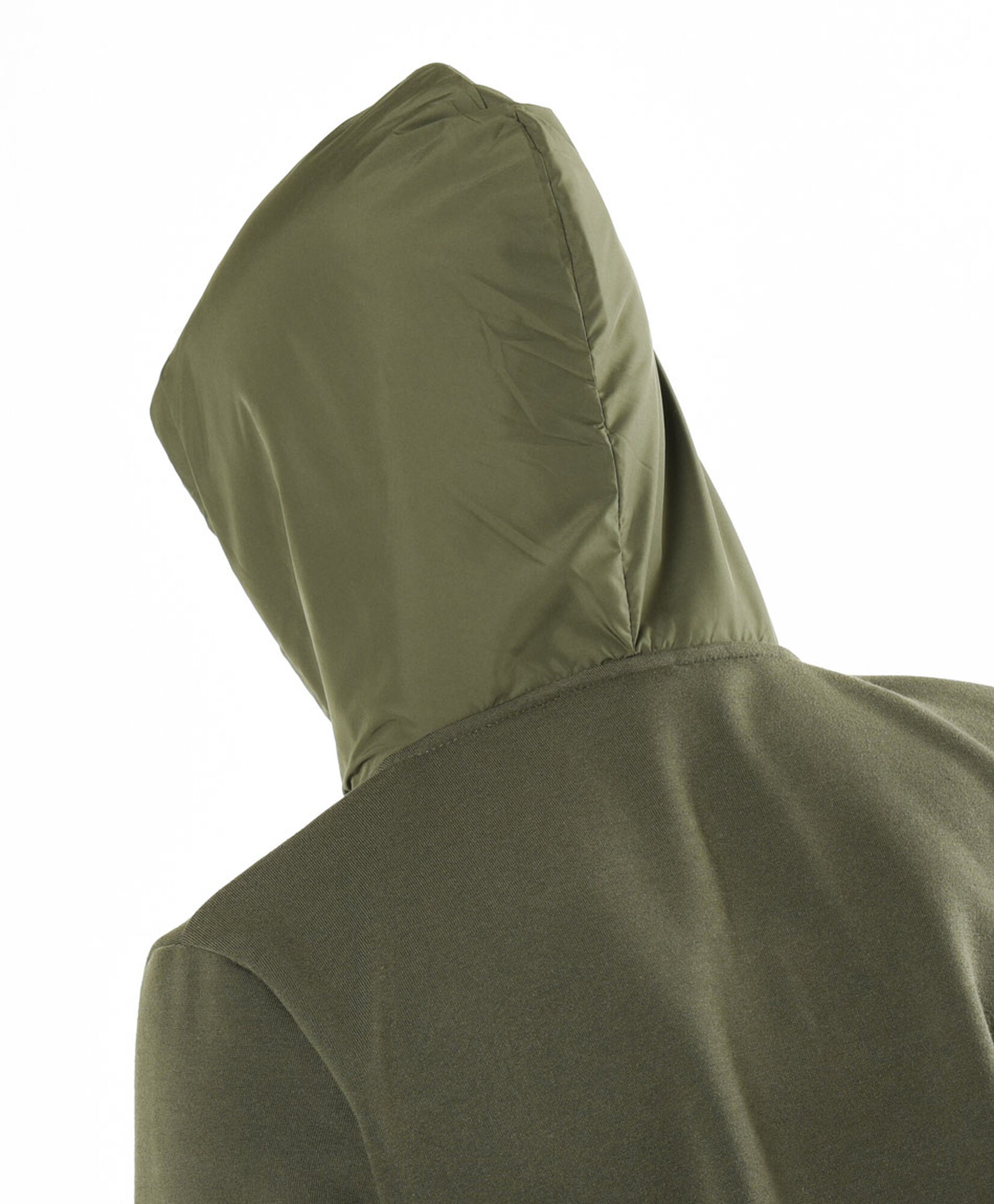 Polerón hombre liso con gorro Polerón hombre liso con gorro