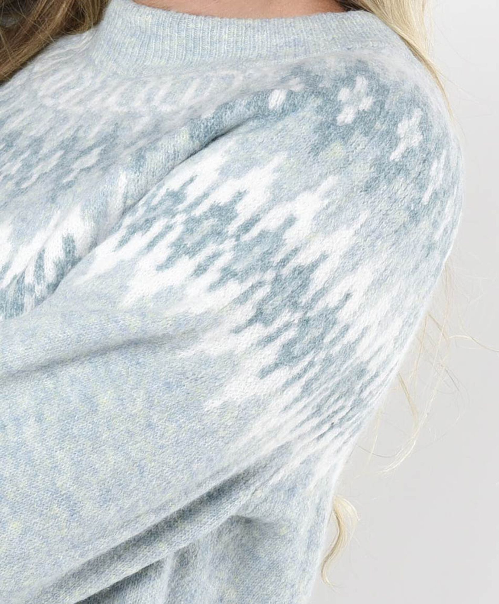Sweater mujer estilo nórdico cuello perkins Sweater mujer estilo nórdico cuello perkins