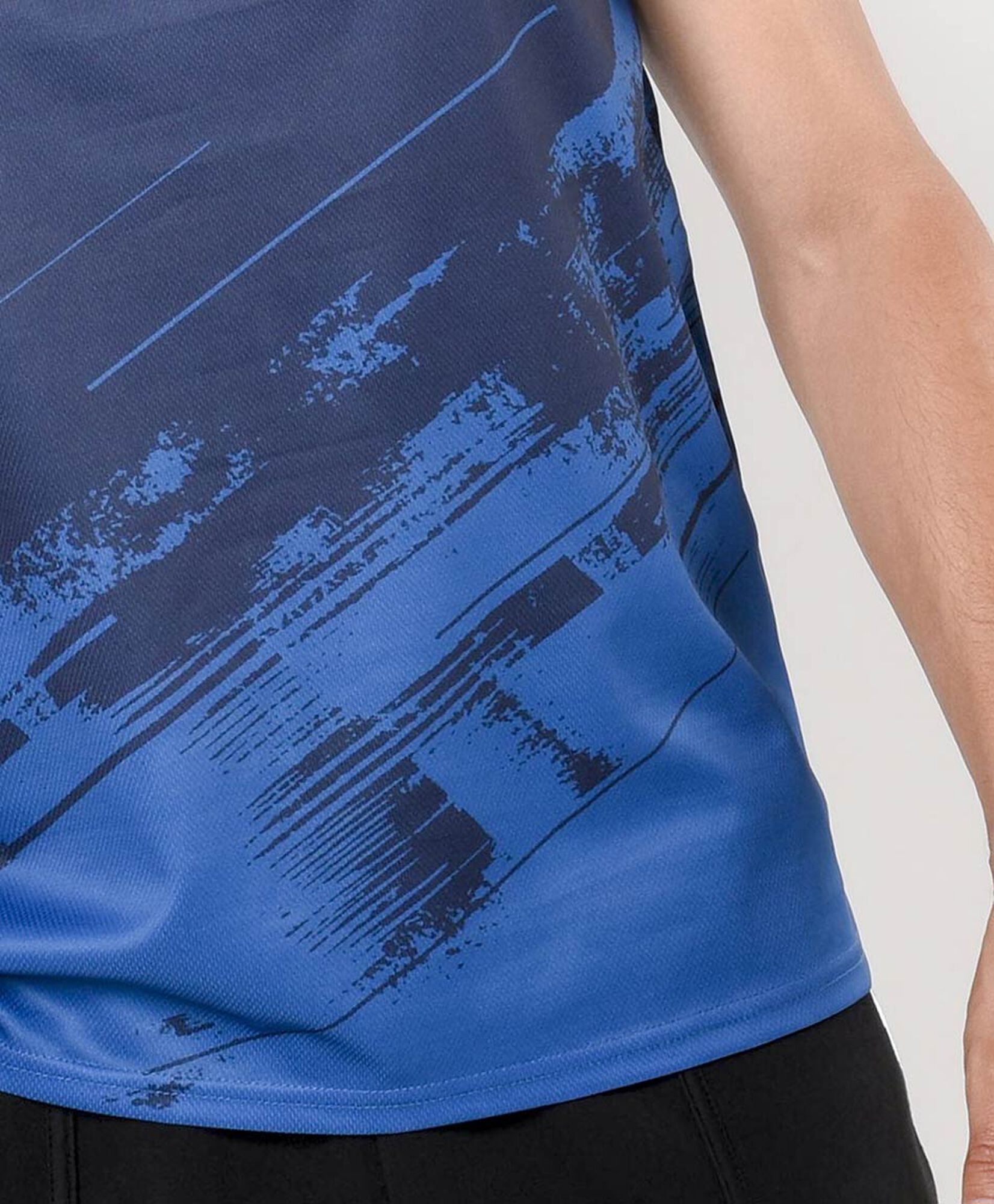 Polera deportiva hombre bicolor sin mangas Polera deportiva hombre bicolor sin mangas
