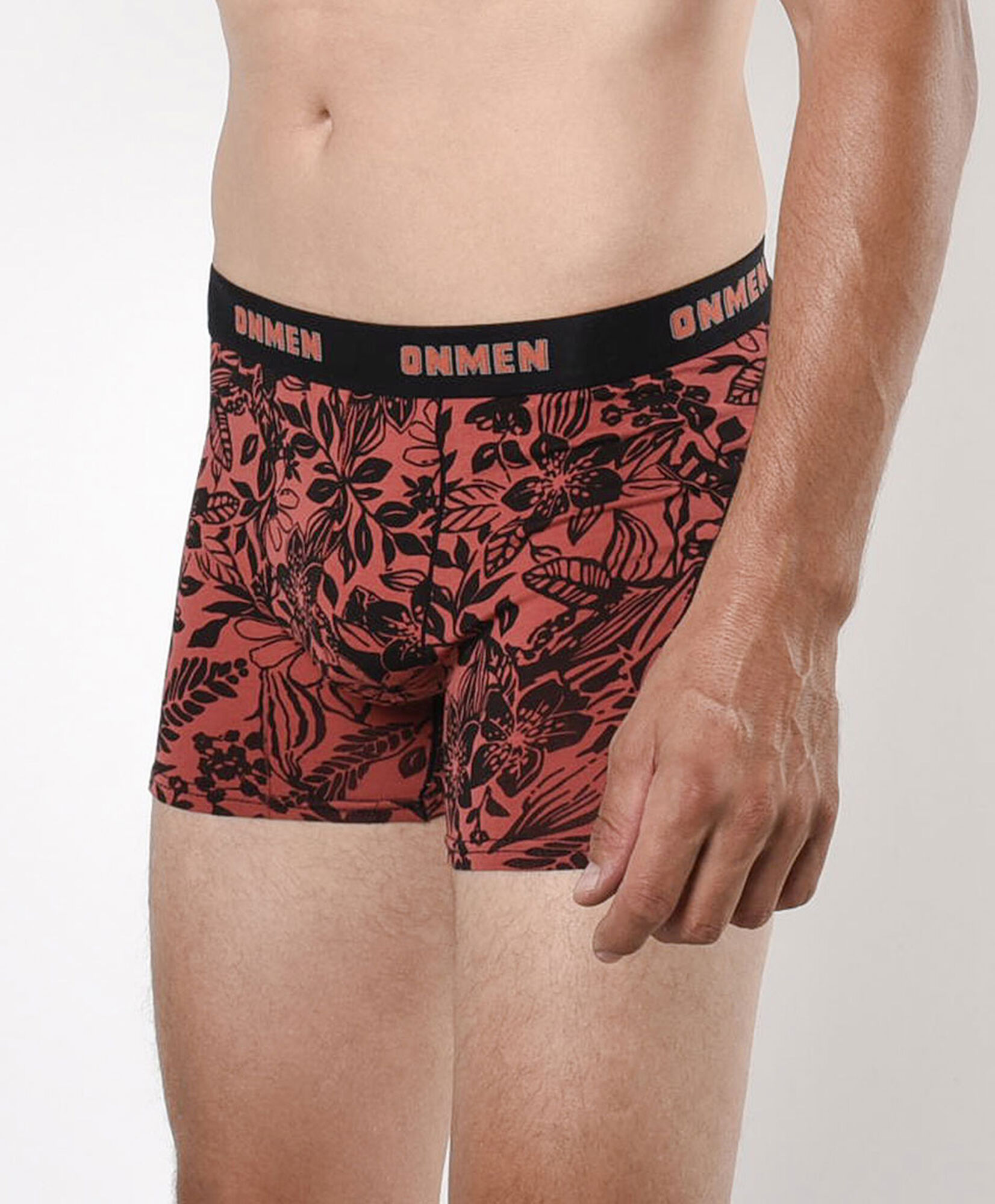 Pack 2 boxer hombre líneas y flores Pack 2 boxer hombre líneas y flores