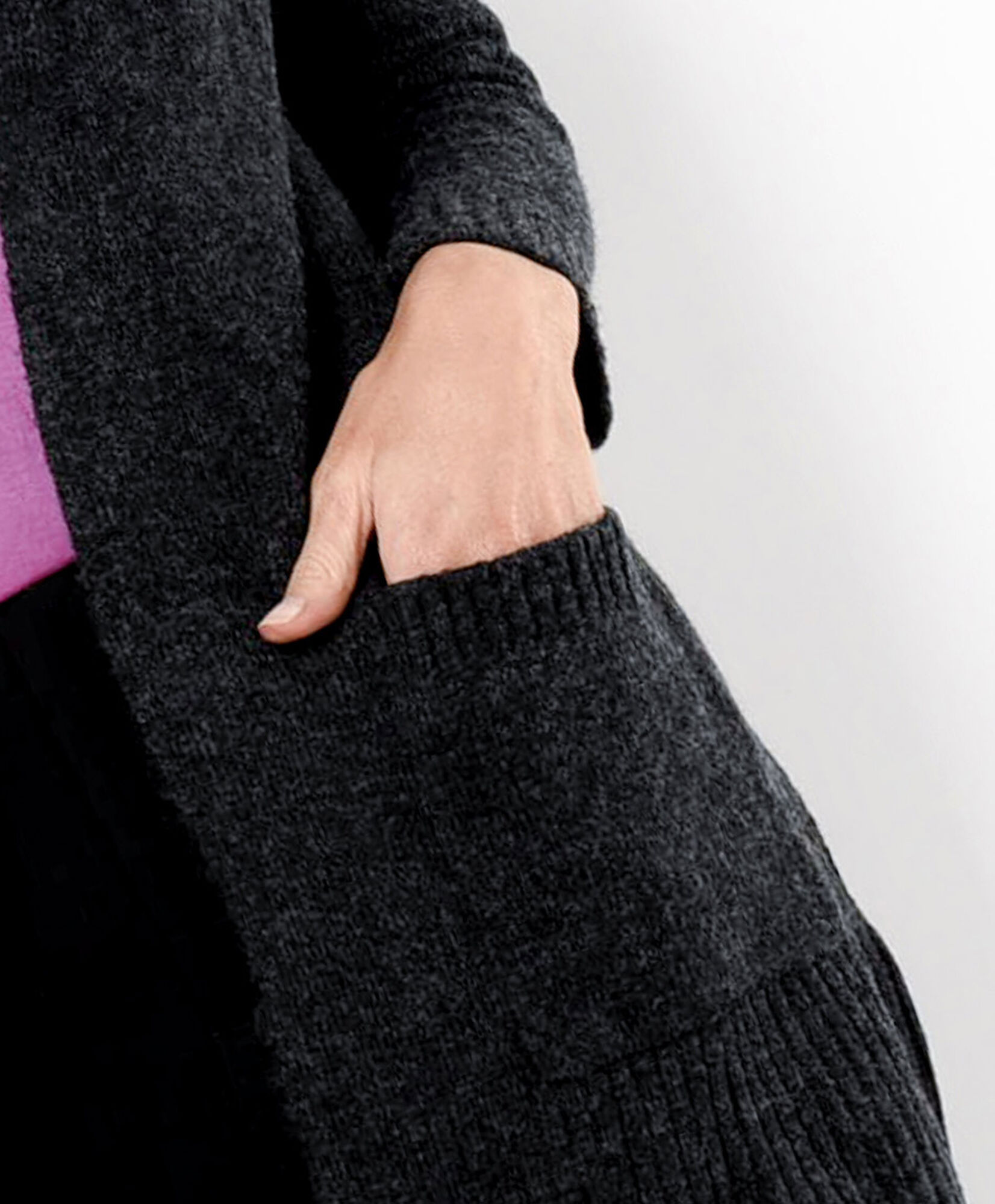 Cardigan mujer largo melange Cardigan mujer largo melange