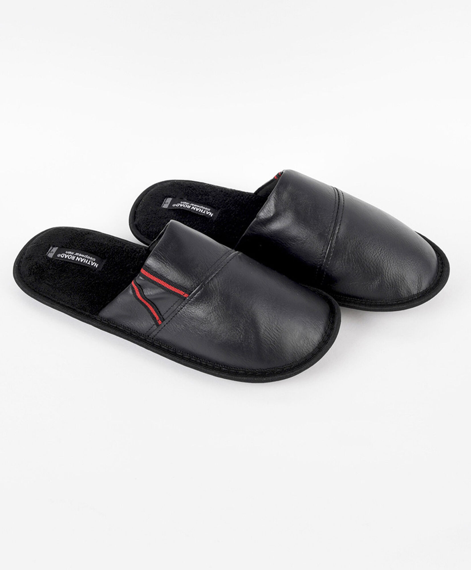 Pantuflas hombre cuerina Pantuflas hombre cuerina