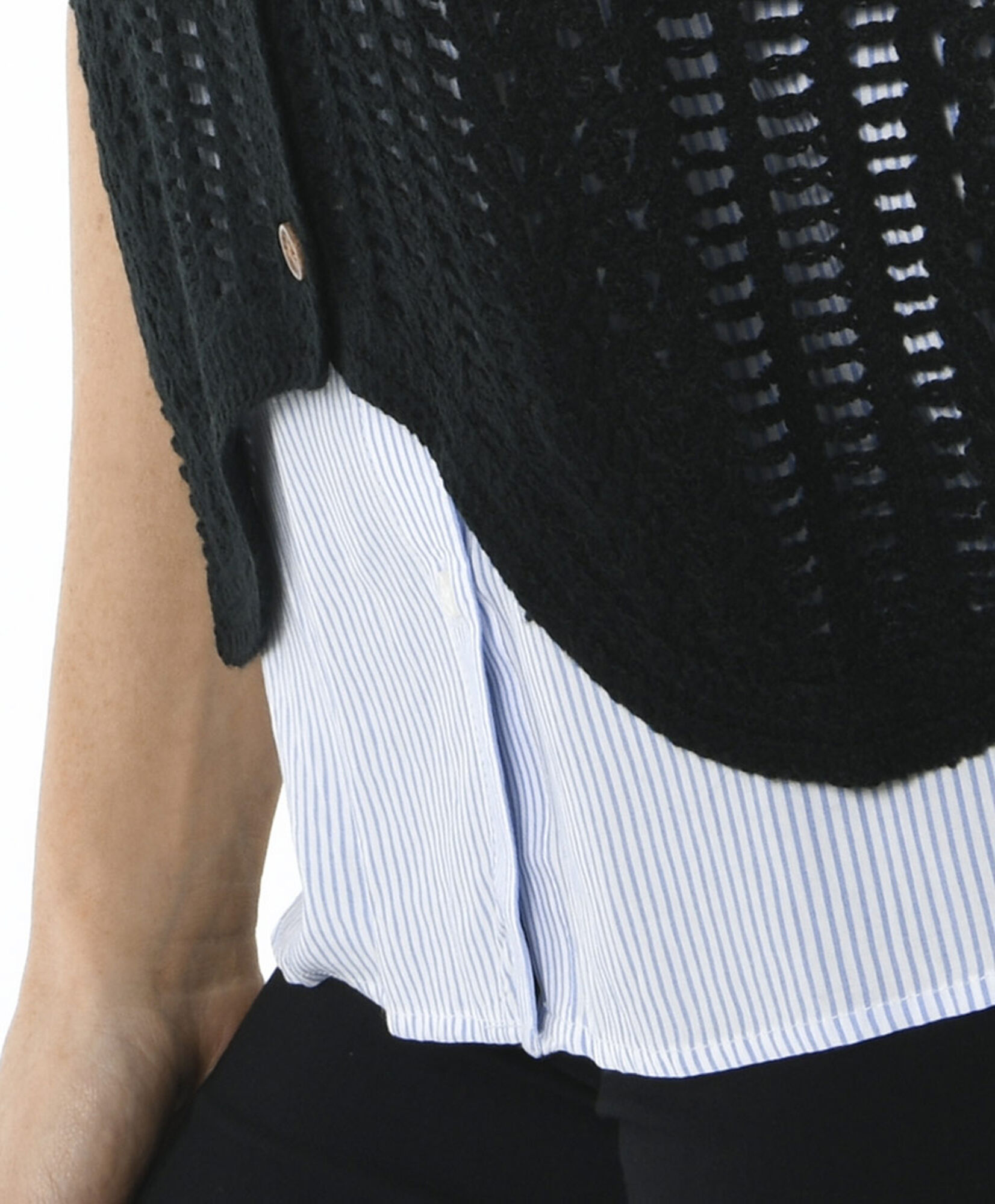 Vest mujer tejido botones Vest mujer tejido botones