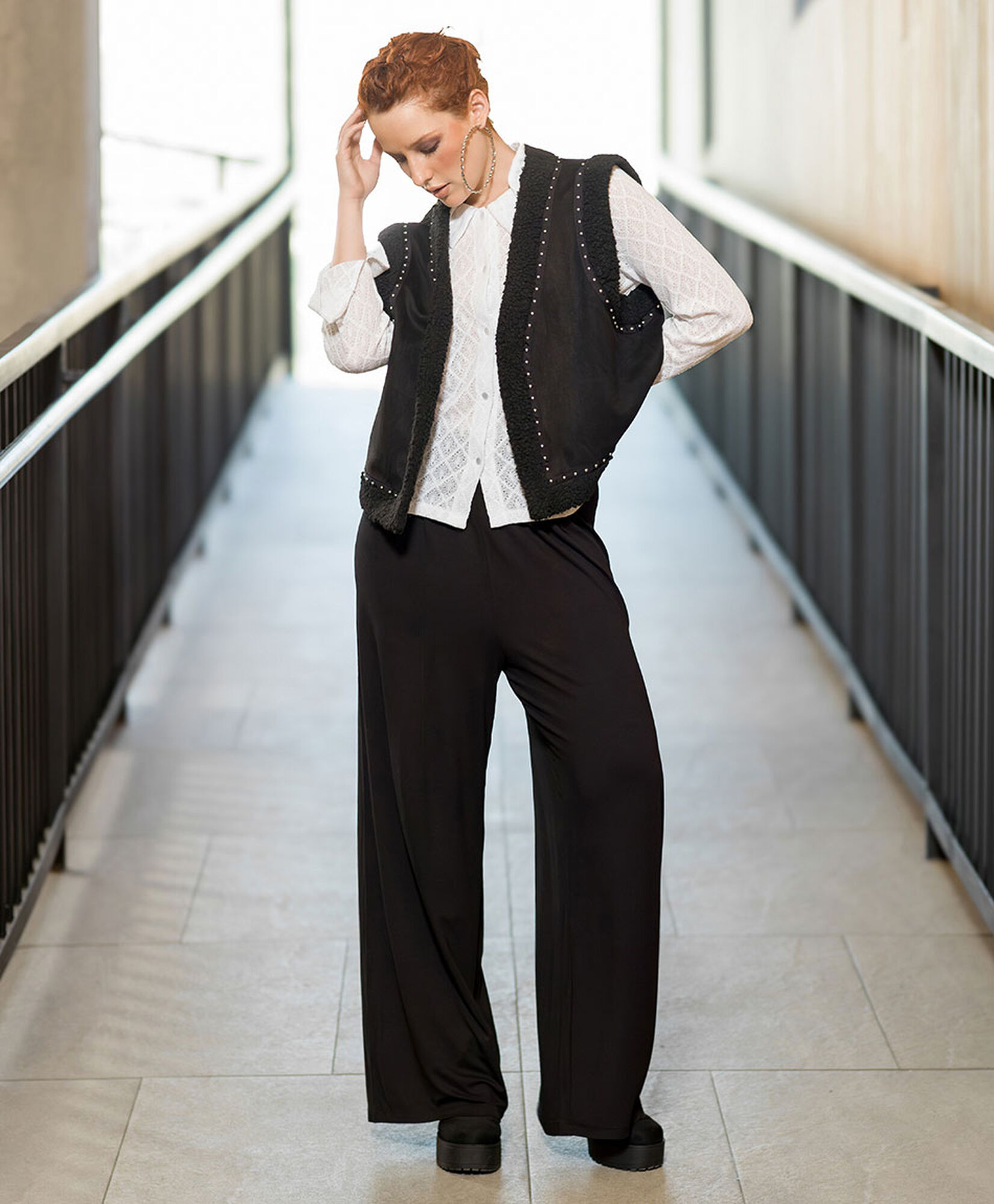 Pantalón mujer palazzo Pantalón mujer palazzo