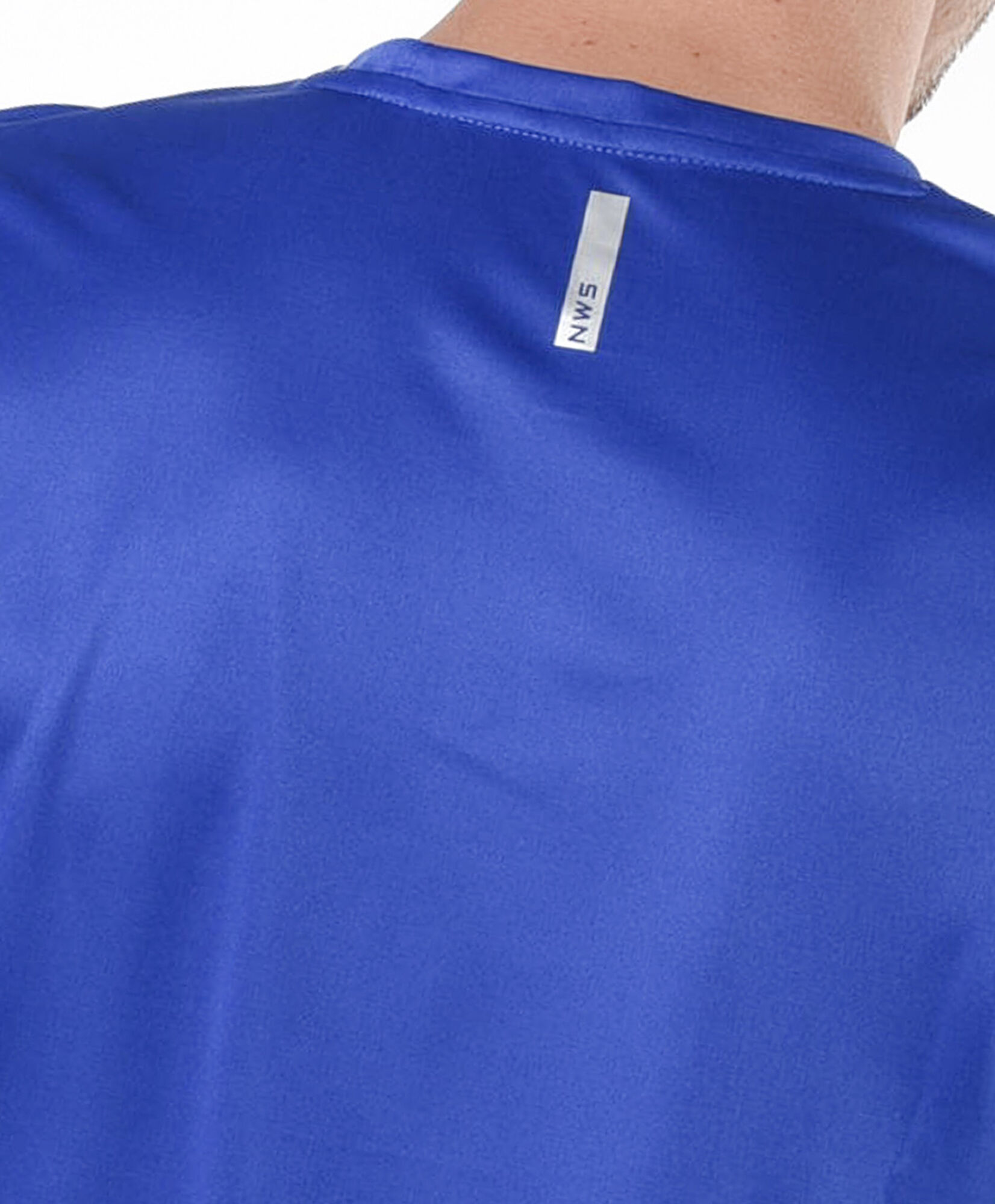 Polera deportiva hombre lisa azul Polera deportiva hombre lisa azul