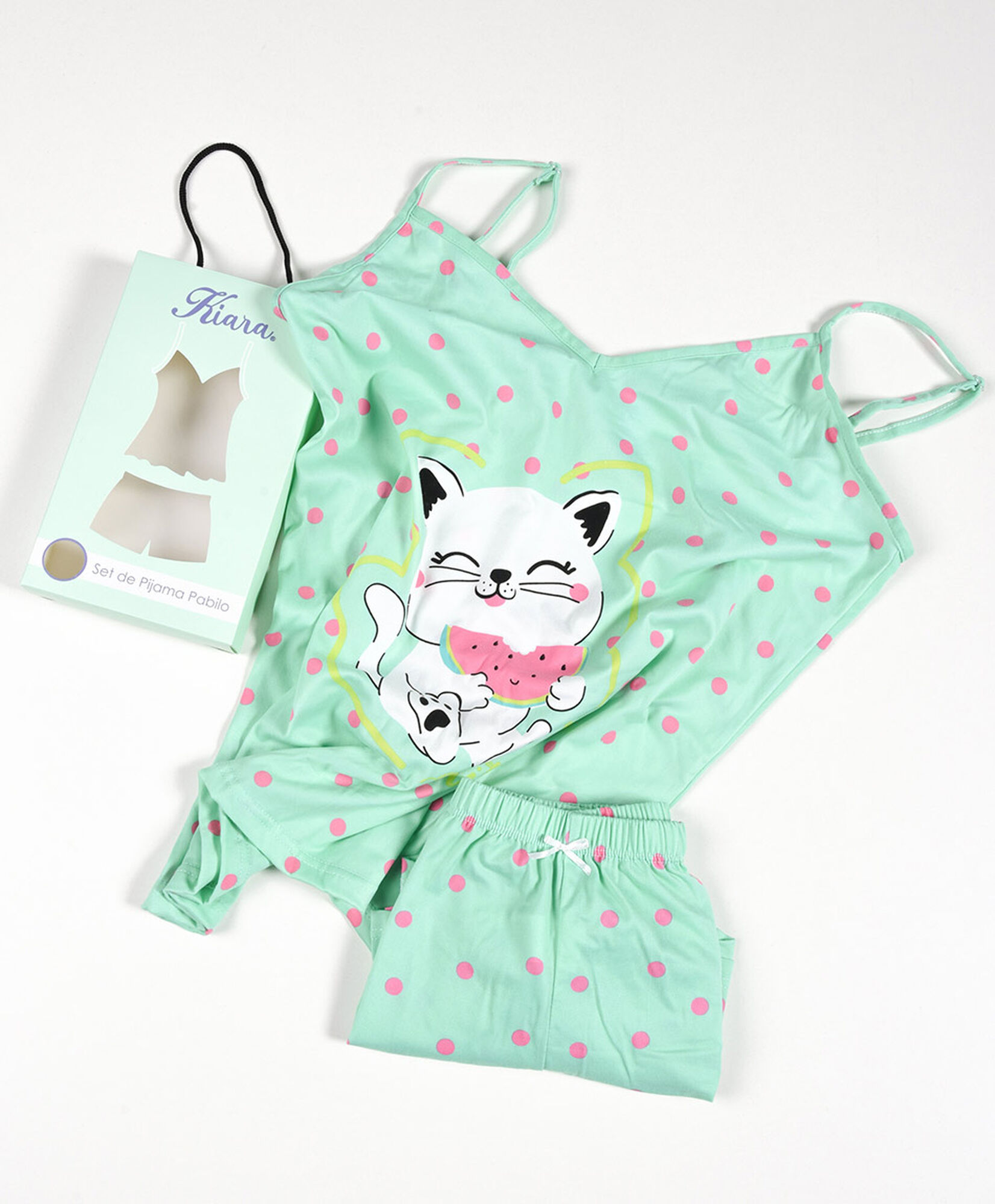 Baby doll mujer puntos gato Baby doll mujer puntos gato