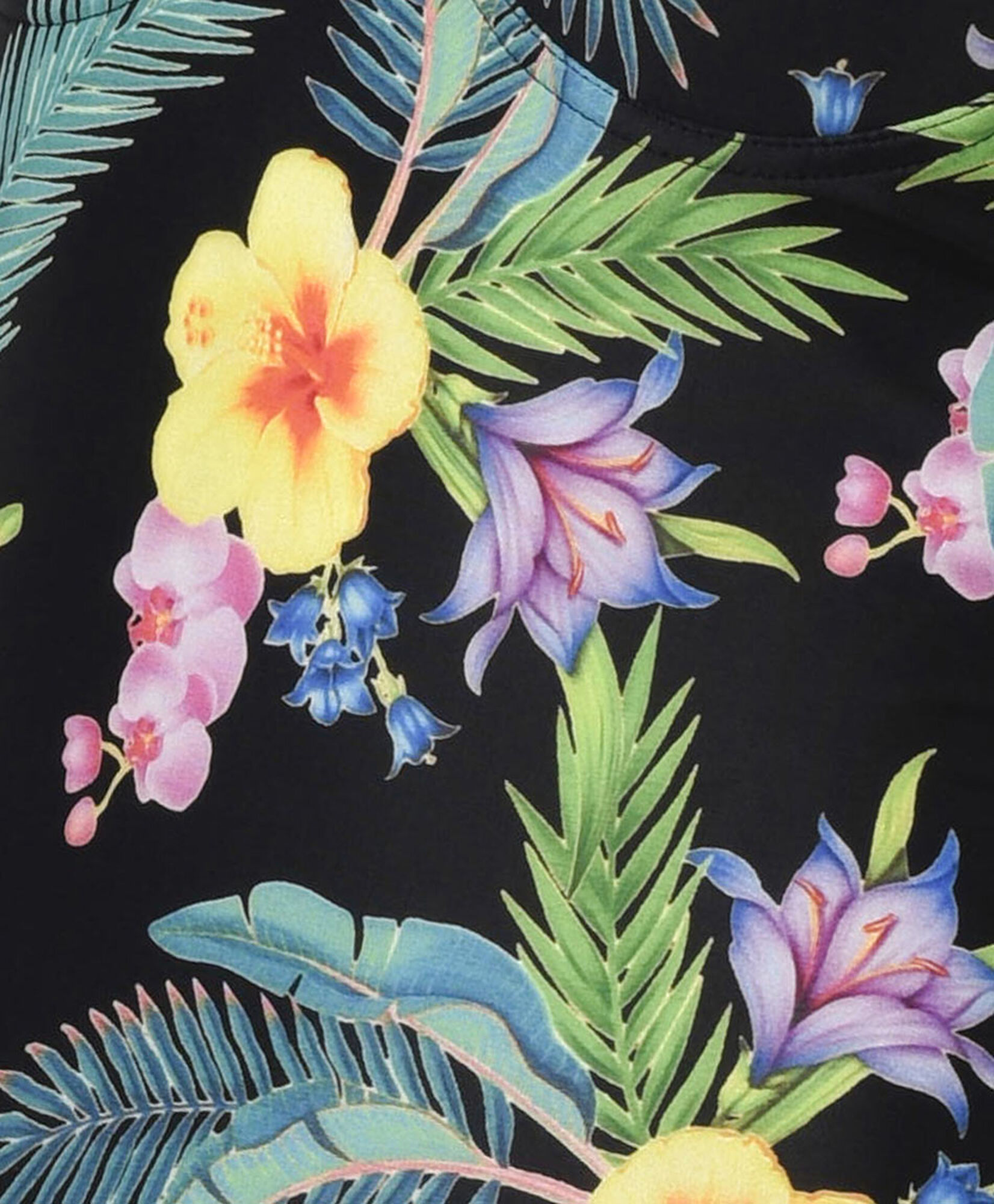 Traje de baño mujer hojas y flores Traje de baño mujer hojas y flores