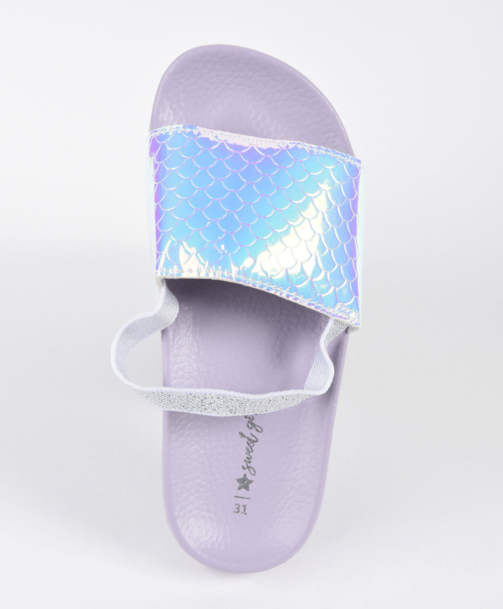 Sandalia infantil slide sirena Sandalia infantil slide sirena