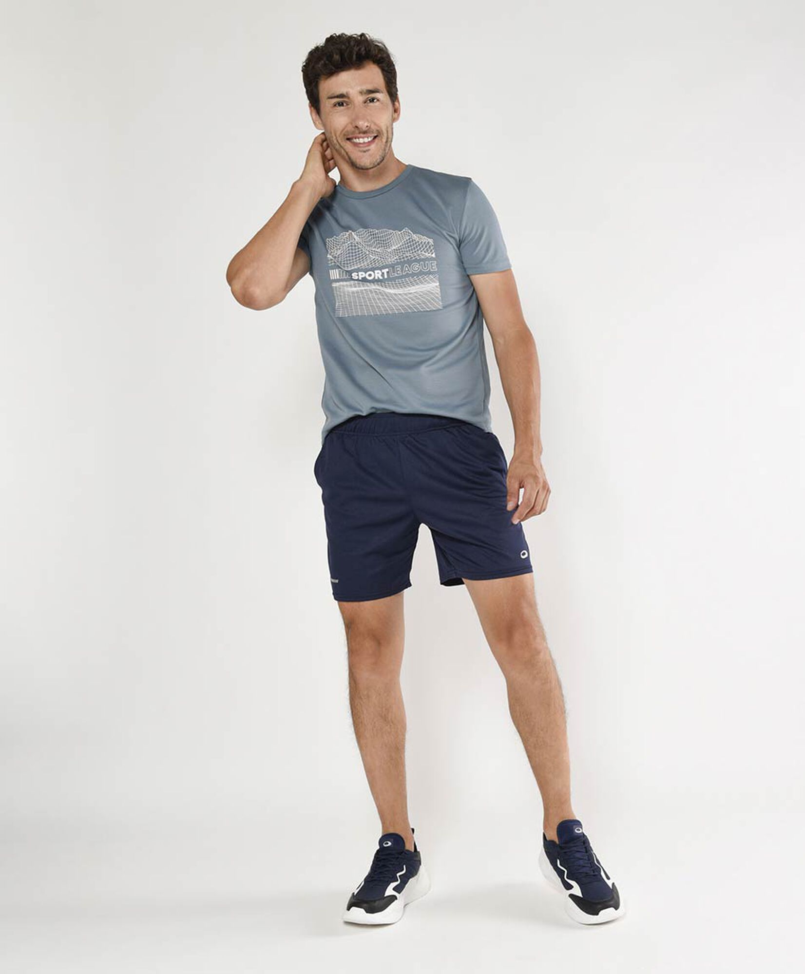 Short deportivo hombre tejido texturizado Short deportivo hombre tejido texturizado