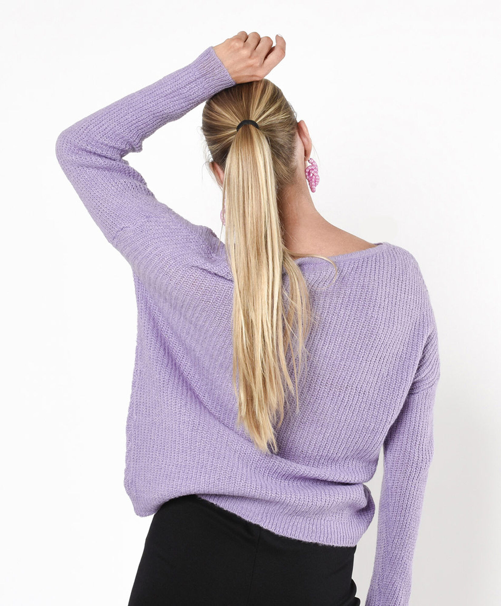 Sweater mujer cuello en v Sweater mujer cuello en v