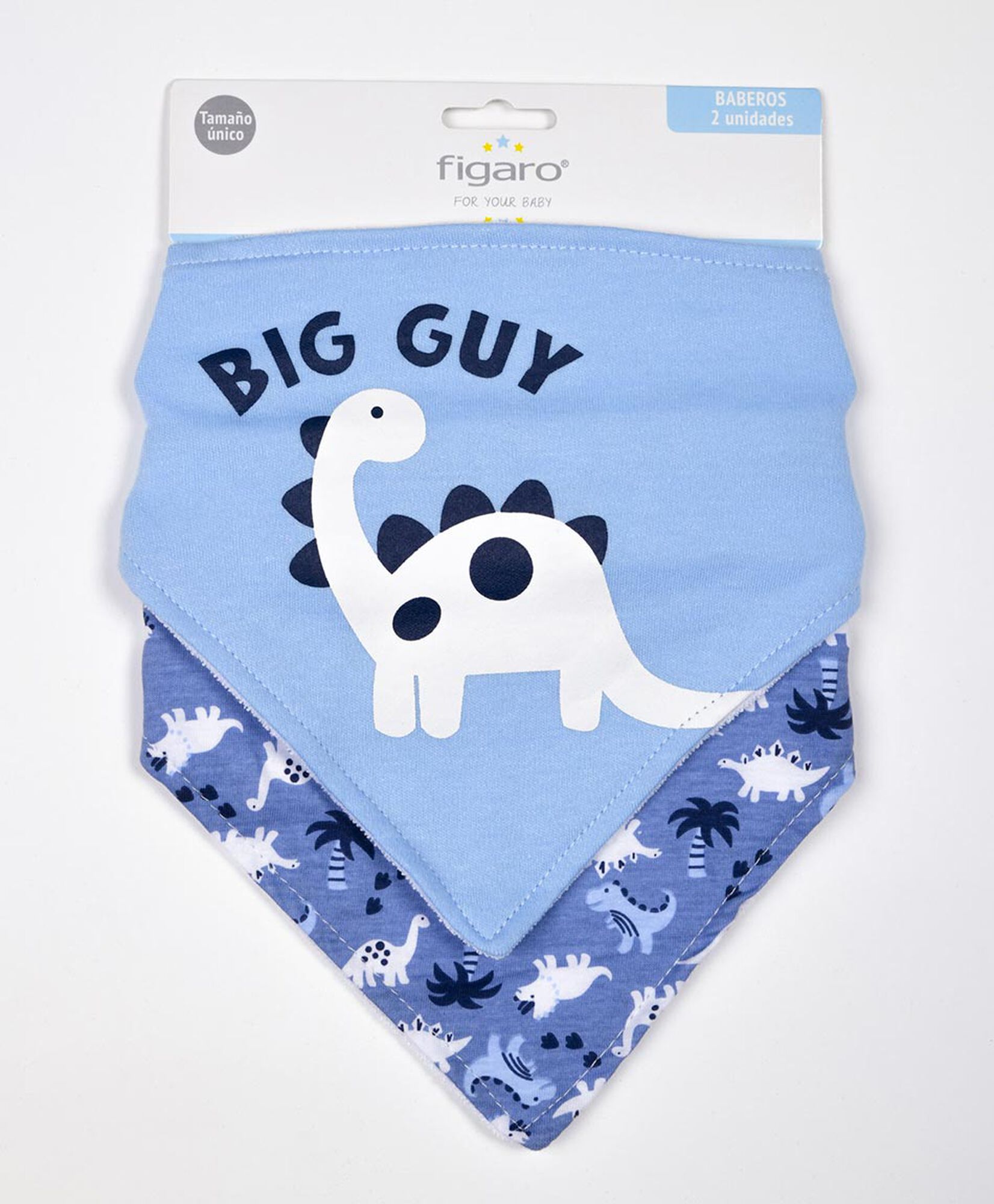 Pack 2 baberos bebé bandana animalitos Pack 2 baberos bebé bandana animalitos