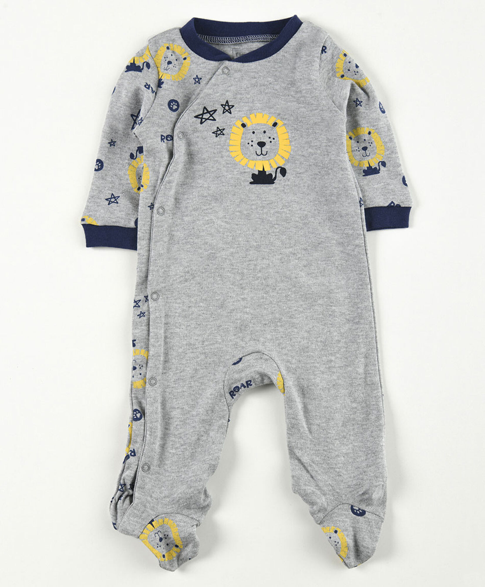 Pijama bebé estampado león Pijama bebé estampado león