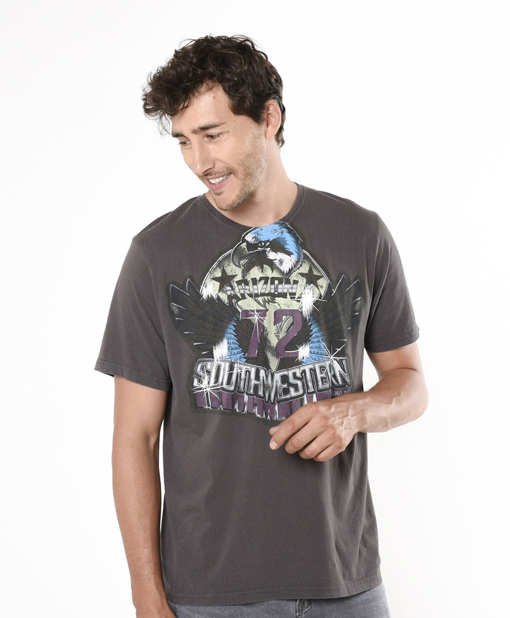 Polera hombre estampado arizona Polera hombre estampado arizona