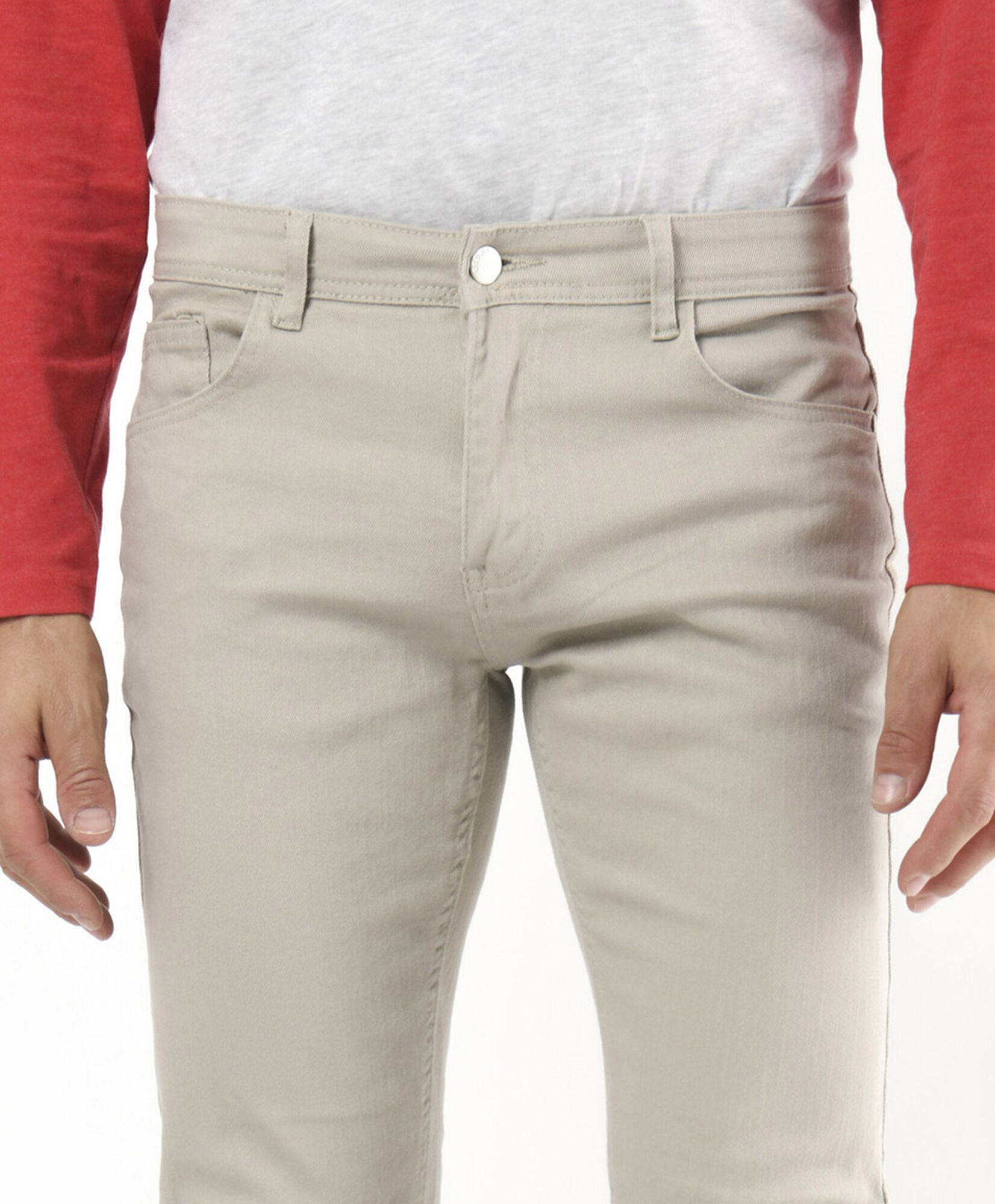 Jeans hombre liso skinny fit Jeans hombre liso skinny fit