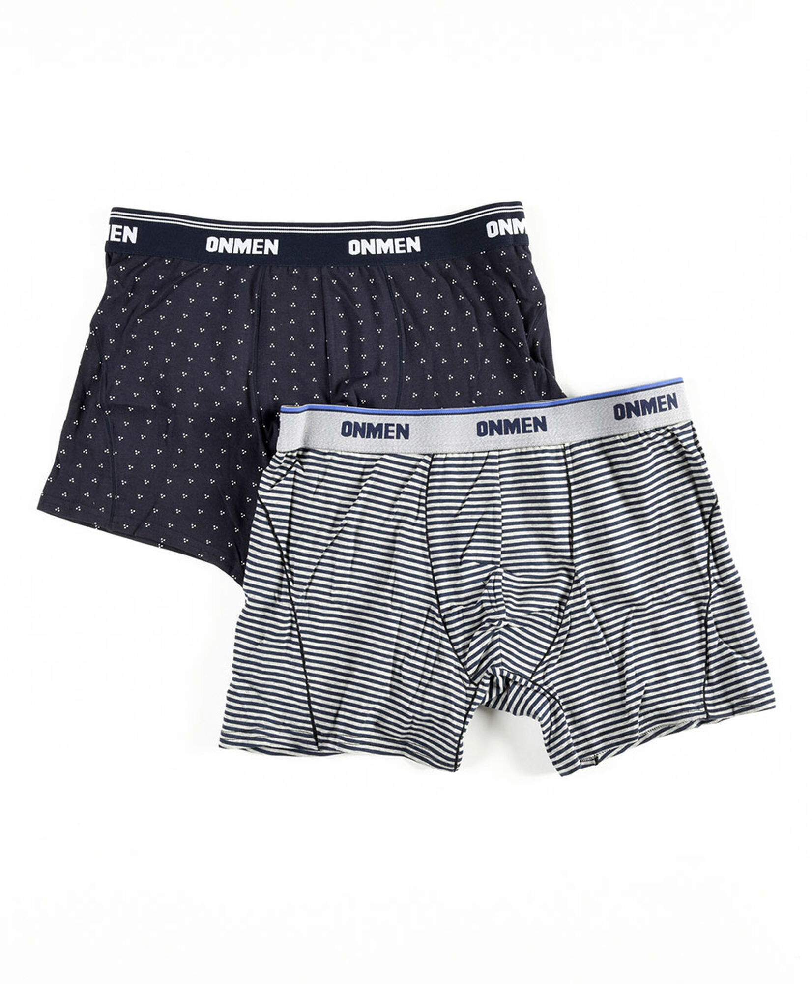 Pack 2 boxer hombre líneas y puntos Pack 2 boxer hombre líneas y puntos