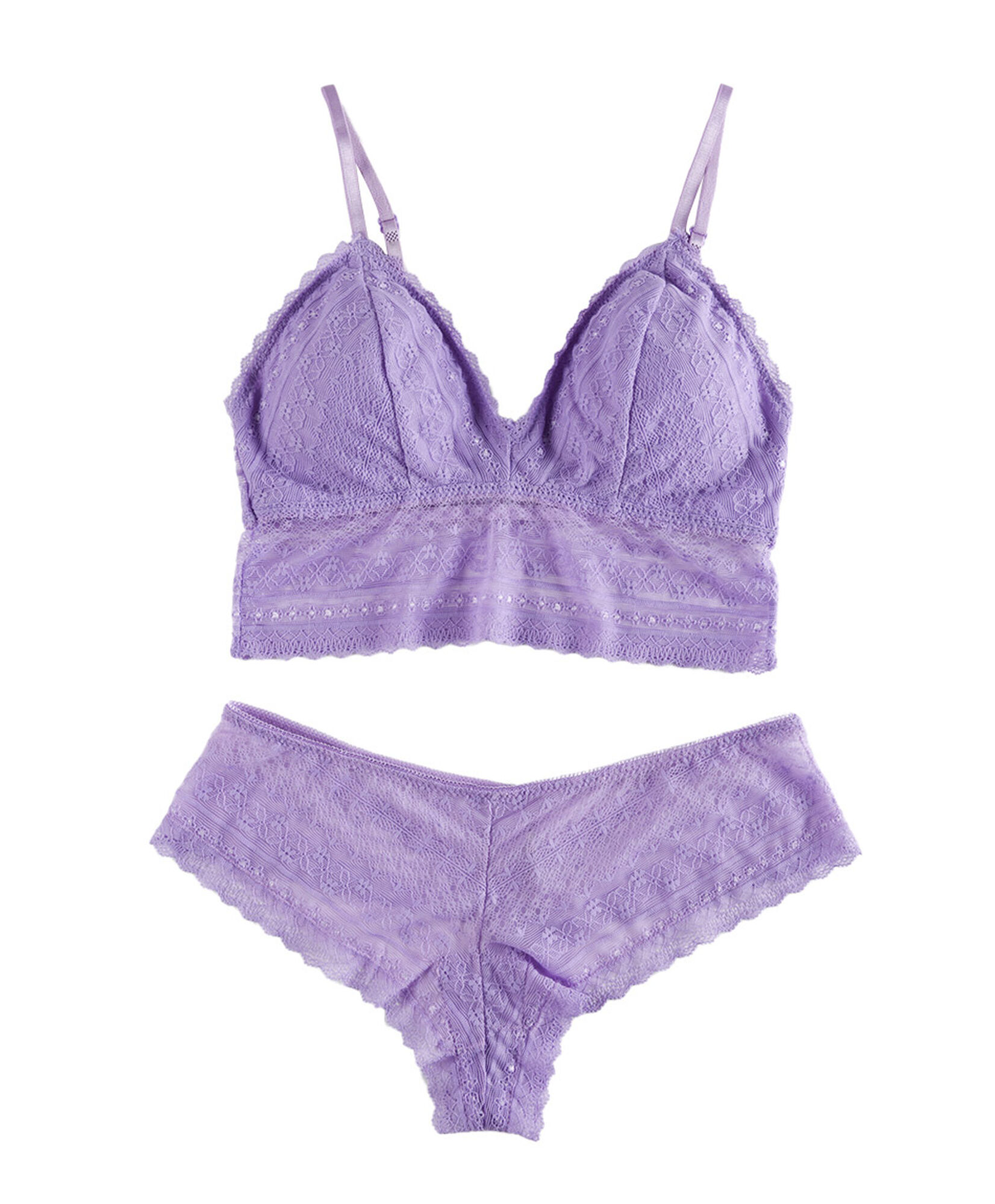 Set bralette + culotte mujer colores Set bralette + culotte mujer colores
