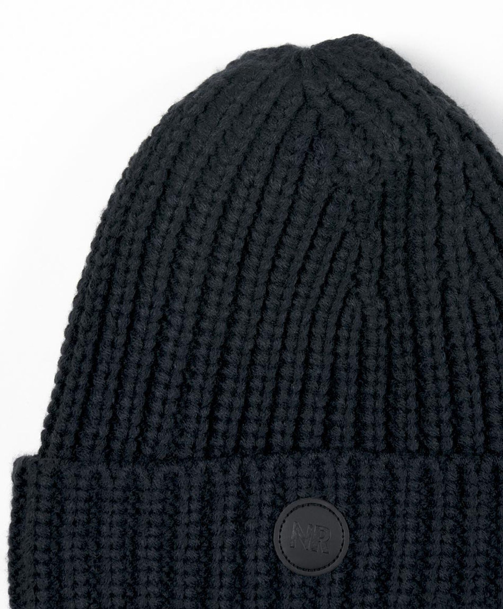 Gorro hombre azul pretina Gorro hombre azul pretina