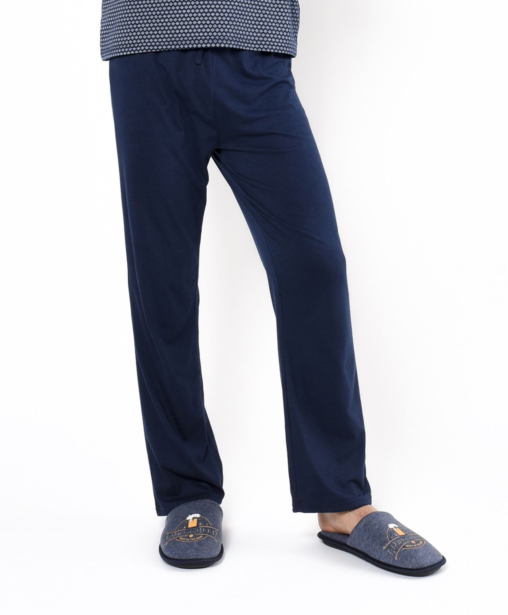 Pijama hombre estampado azul Pijama hombre estampado azul