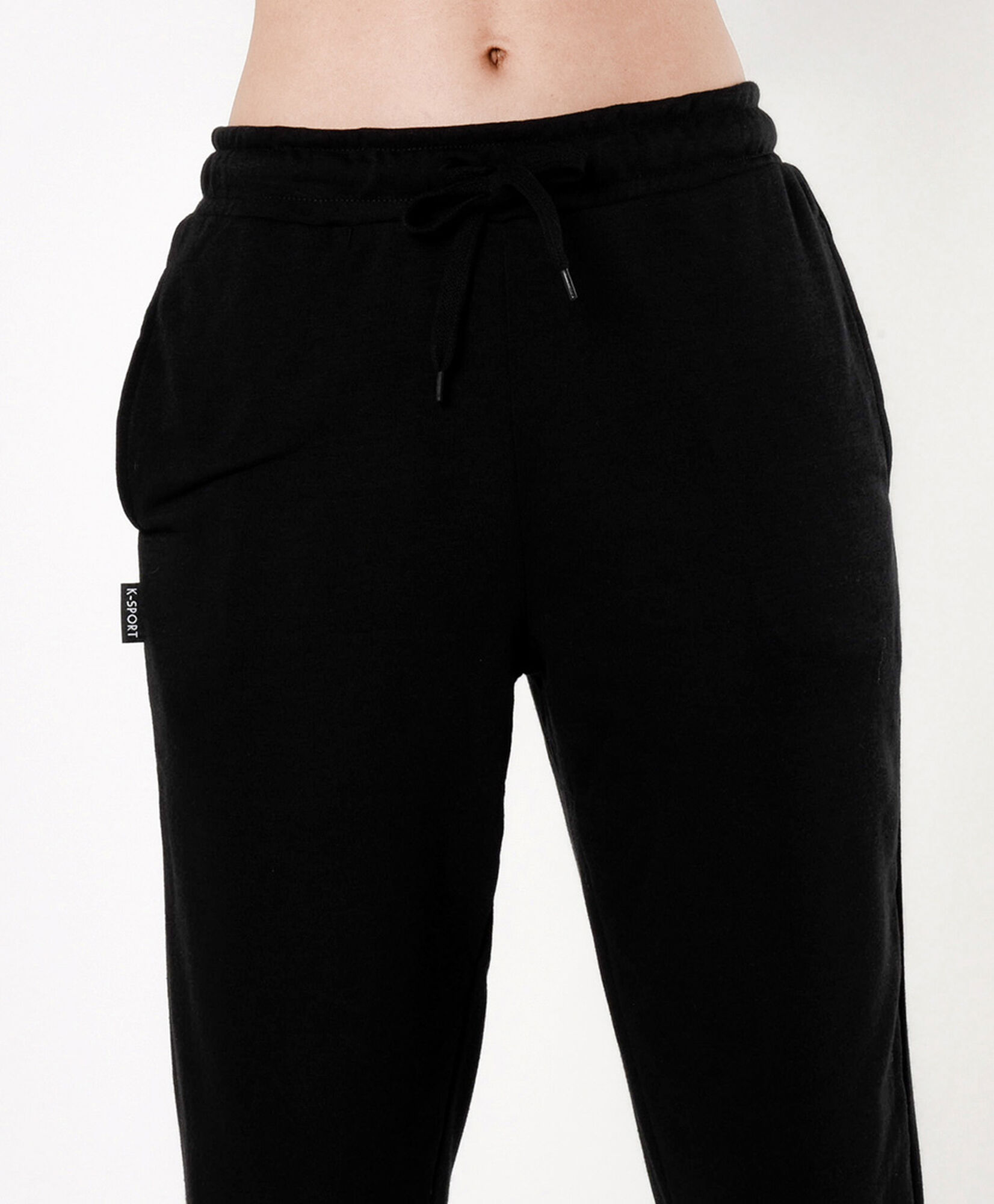 Pantalón de buzo mujer franjas skinny fit Pantalón de buzo mujer franjas skinny fit