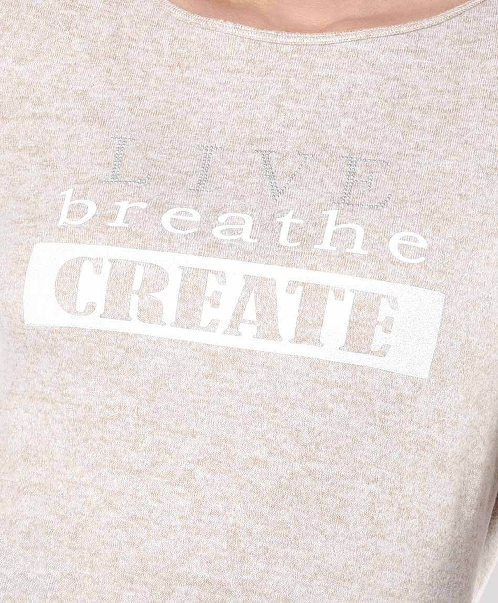 Polera mujer lanosa frase Polera mujer lanosa frase